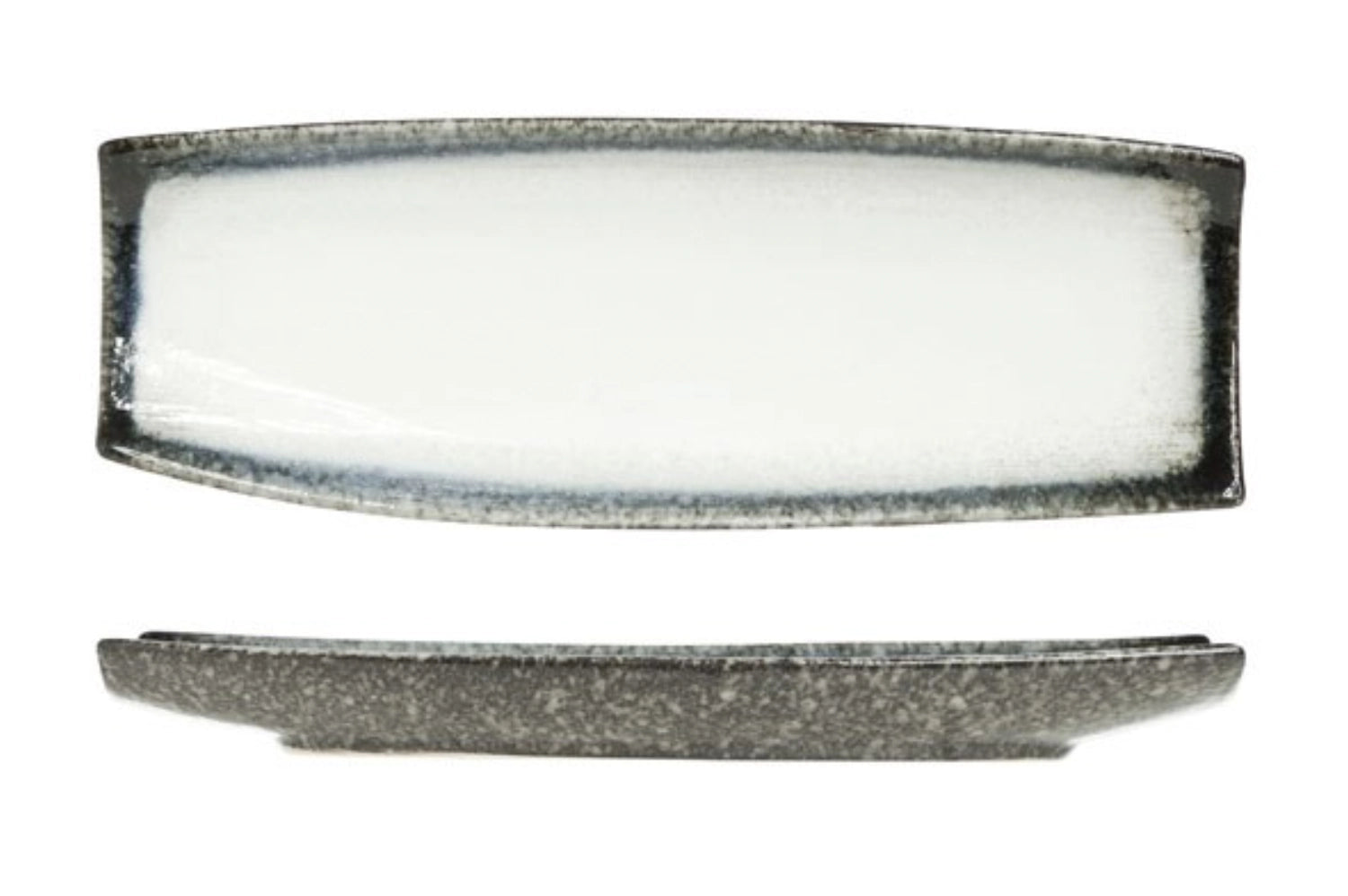 Sea Pearl rectangular plate, 33x12x3 cm