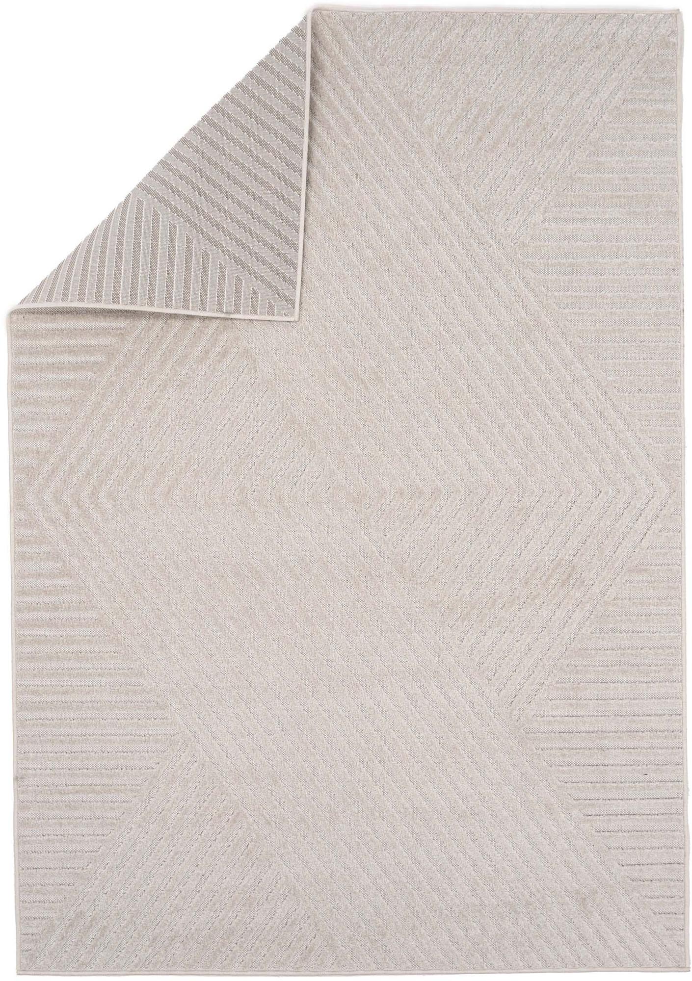 Aron Teppich in Weiss präsentiert im Onlineshop von KAQTU Design AG. Teppich ist von Venture Home