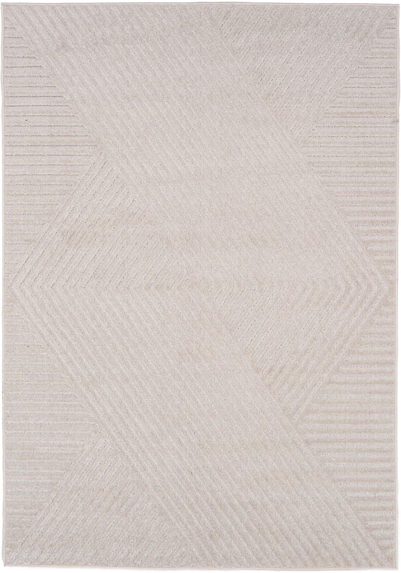 Aron Teppich in Weiss präsentiert im Onlineshop von KAQTU Design AG. Teppich ist von Venture Home