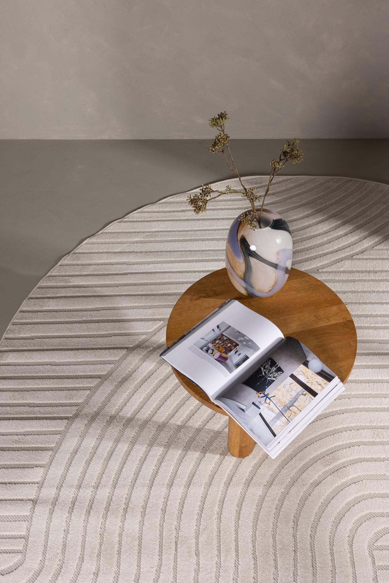 Ovaler Vince Teppich von Venture Home: Hochwertiger Polypropylen-Teppich, pflegeleicht und stilvoll für jeden Raum.