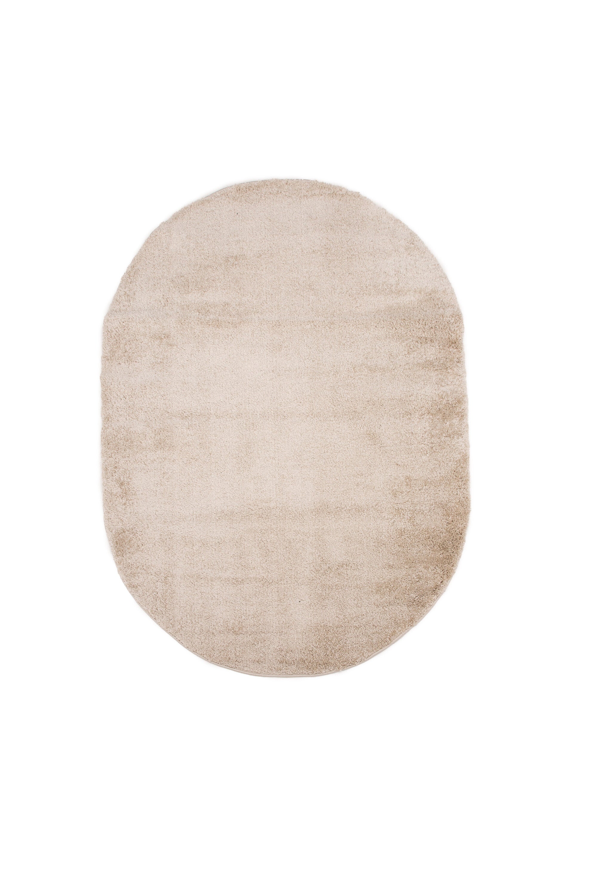 Walter Pluto Teppich Oval in Beige präsentiert im Onlineshop von KAQTU Design AG. Teppich ist von Venture Home