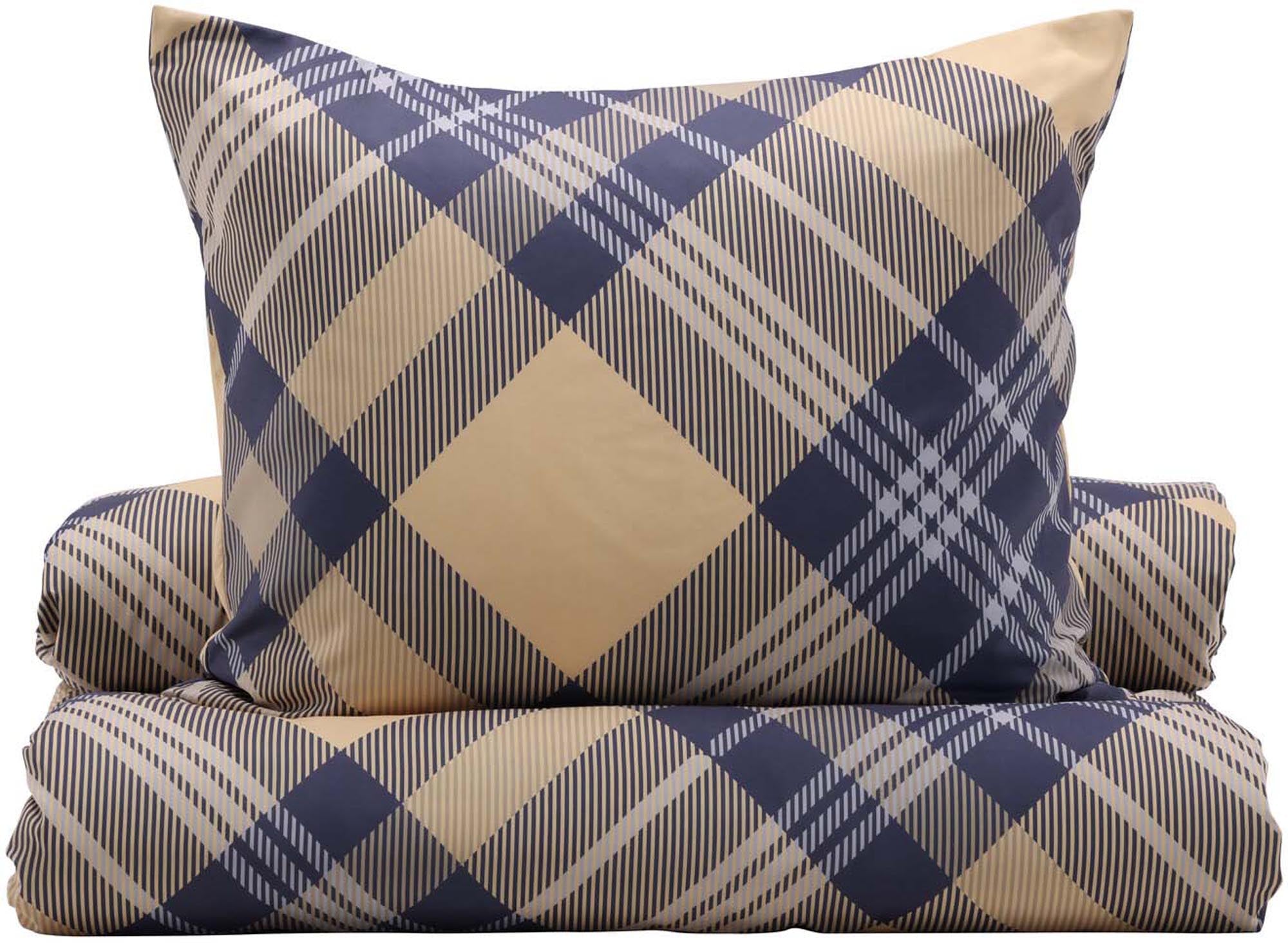 Entdecken Sie die Aurora Bettgarnitur von Venture Home: stilvolle, atmungsaktive Bettwäsche aus Polyester in elegantem Gittermuster. Pflegeleicht und langlebig!