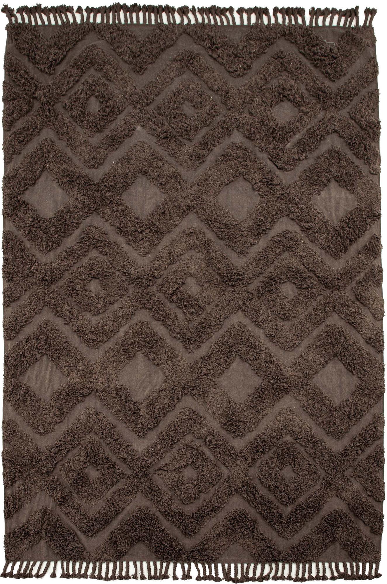 Hilma Teppich in Braun präsentiert im Onlineshop von KAQTU Design AG. Teppich ist von Venture Home