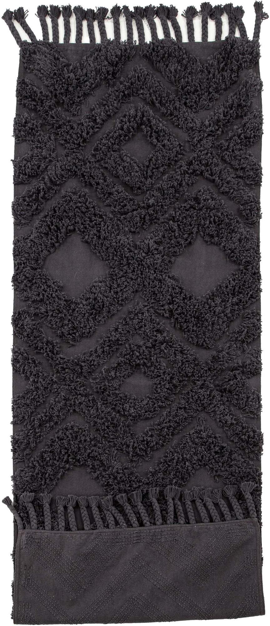 Hilma Teppich in Dunkelgrau präsentiert im Onlineshop von KAQTU Design AG. Teppich ist von Venture Home