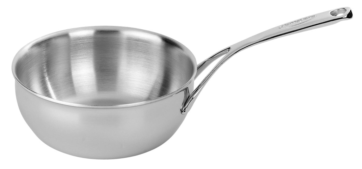Elegante ATLANTIS Sauteuse von Demeyere, ideal für vielseitige Kochtechniken und stilvolles Zubereiten von Speisen.