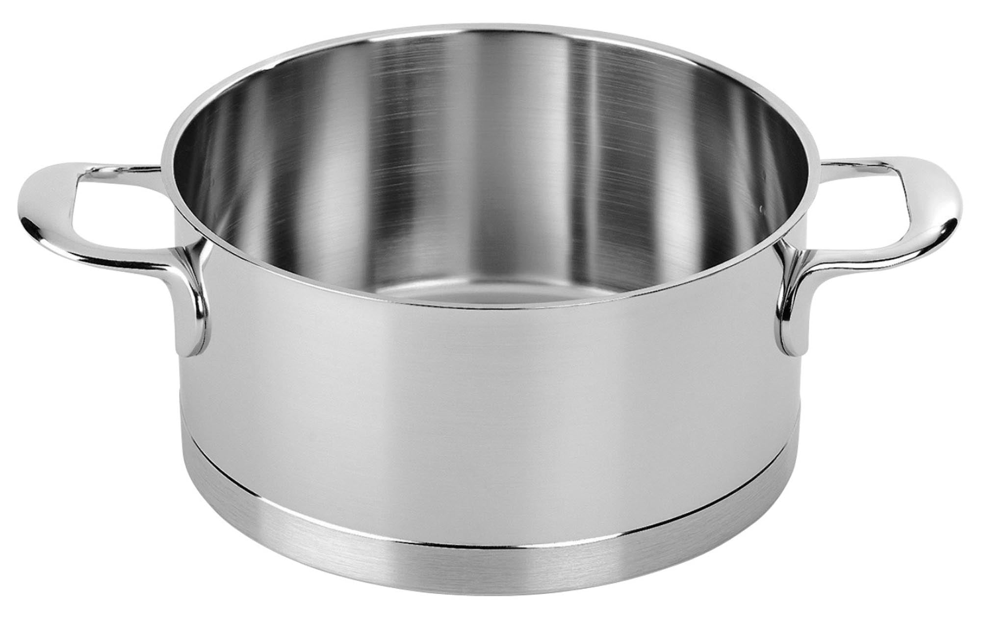 Erleben Sie den Atlantis Kochtopf von Demeyere: Langlebig, elegant und vielseitig. Perfekt für jede Kochtechnik und spülmaschinenfest!