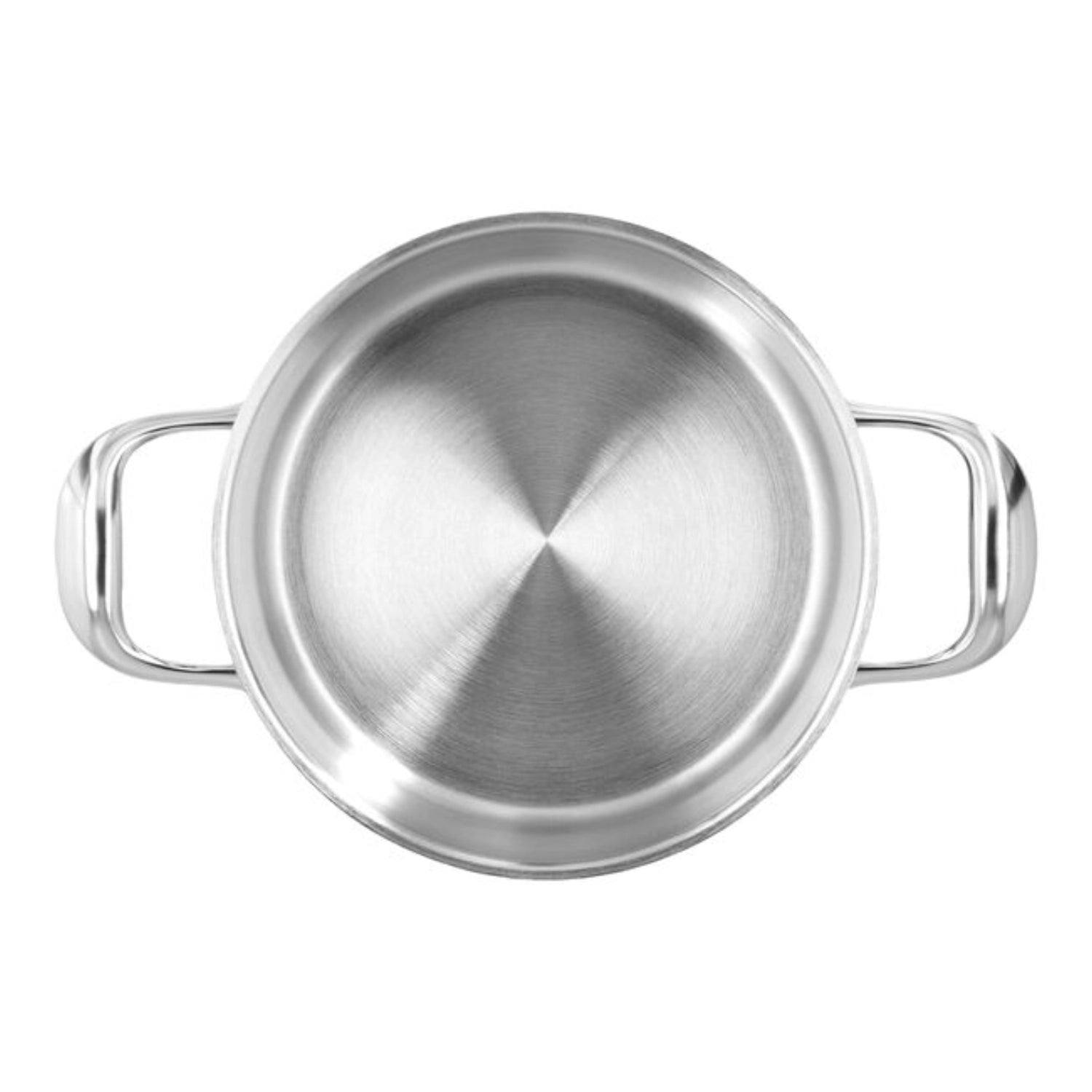Eleganter halbhoher Kochtopf aus der Atlantis-Serie von Demeyere, ideal für vielseitige Kochanwendungen und gleichmäßige Hitzeverteilung.