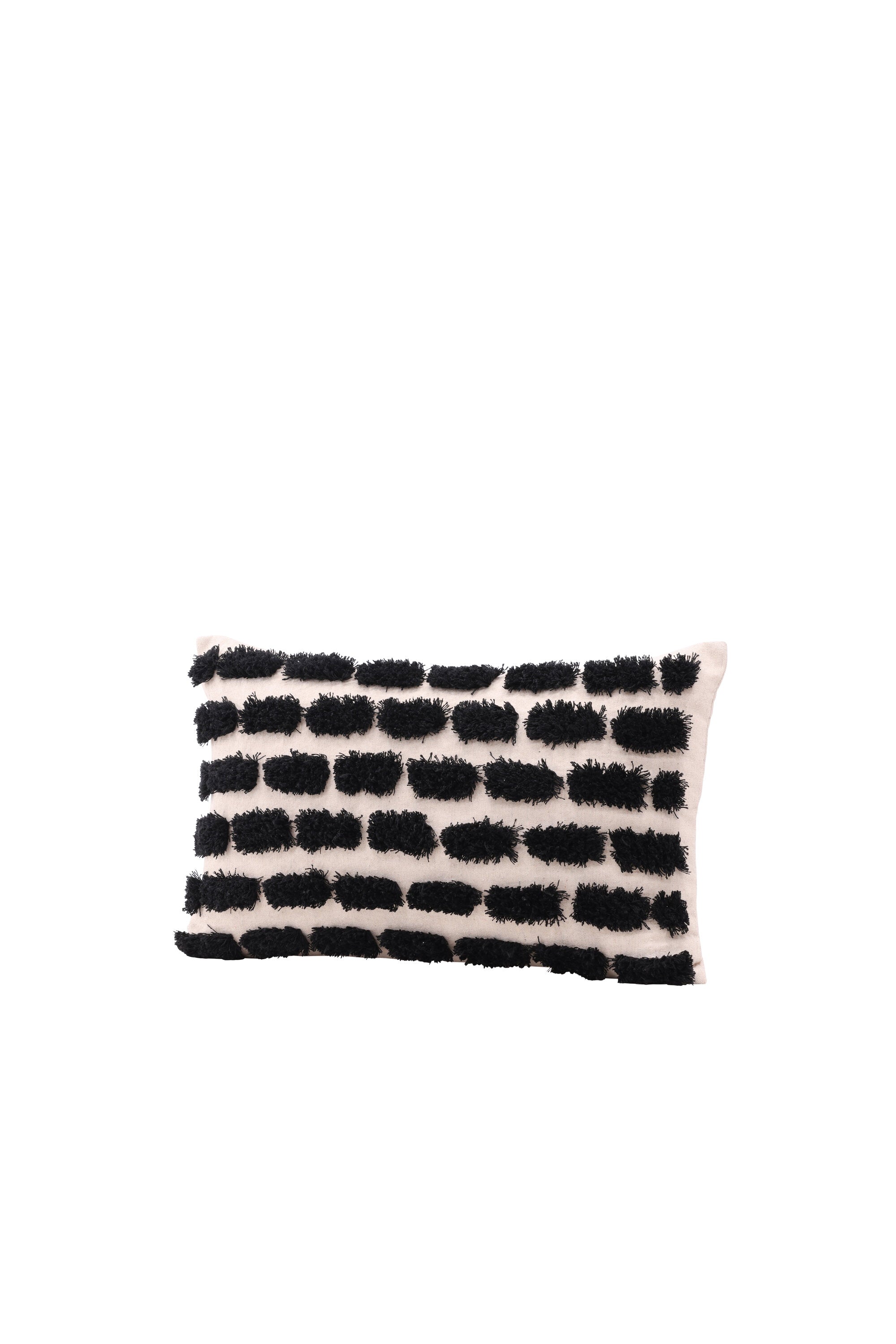 Lova Kissenbezug in Schwarz präsentiert im Onlineshop von KAQTU Design AG. Deko Kissenbezug ist von Venture Home