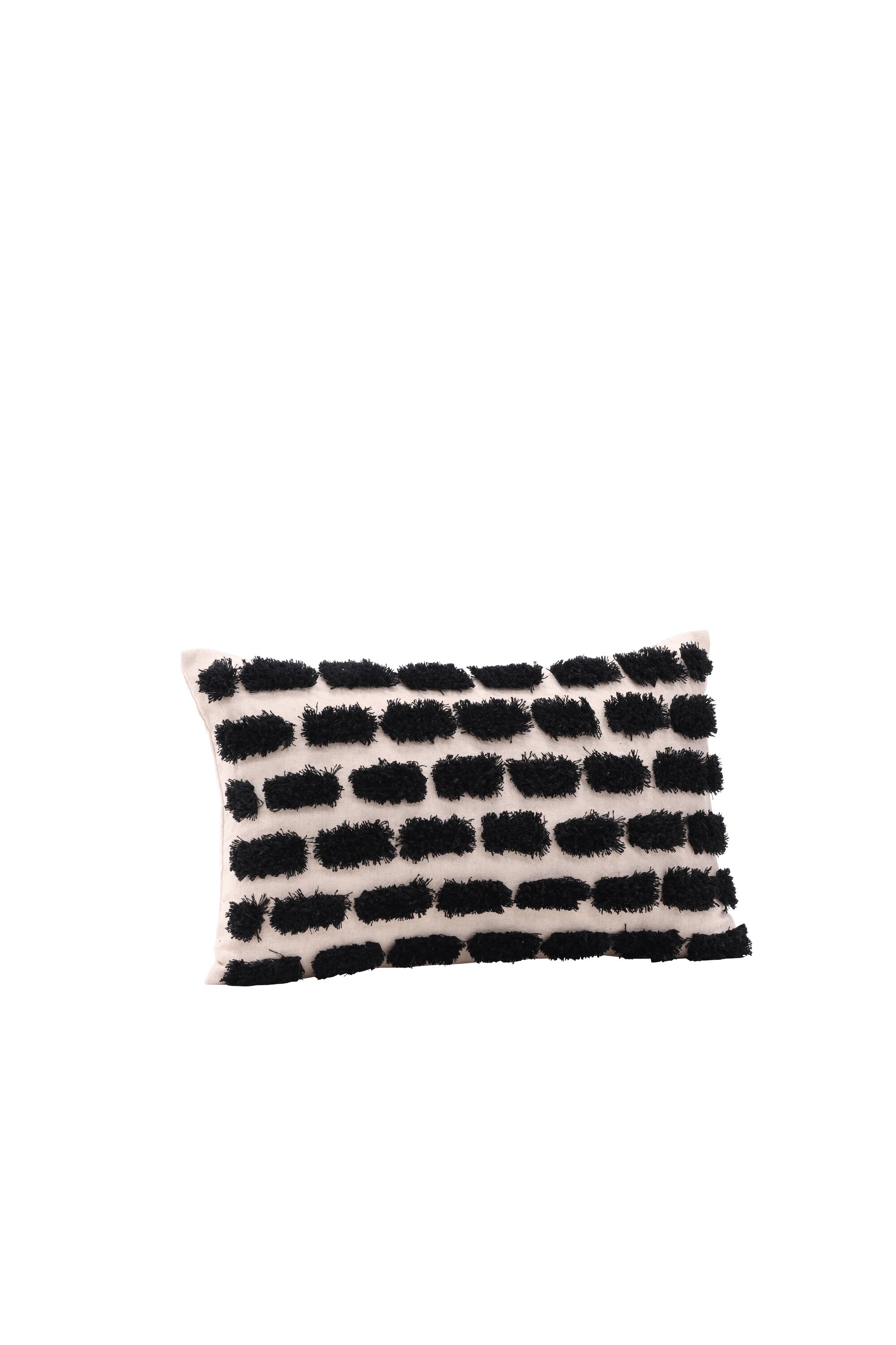Lova Kissenbezug in Schwarz präsentiert im Onlineshop von KAQTU Design AG. Deko Kissenbezug ist von Venture Home