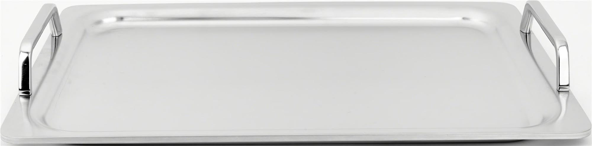 Teppanyaki Platte 39x27cm von Demeyere, ideal für Grillabende, aus hochwertigem Material für gleichmäßige Wärmeverteilung und perfekte Ergebnisse.