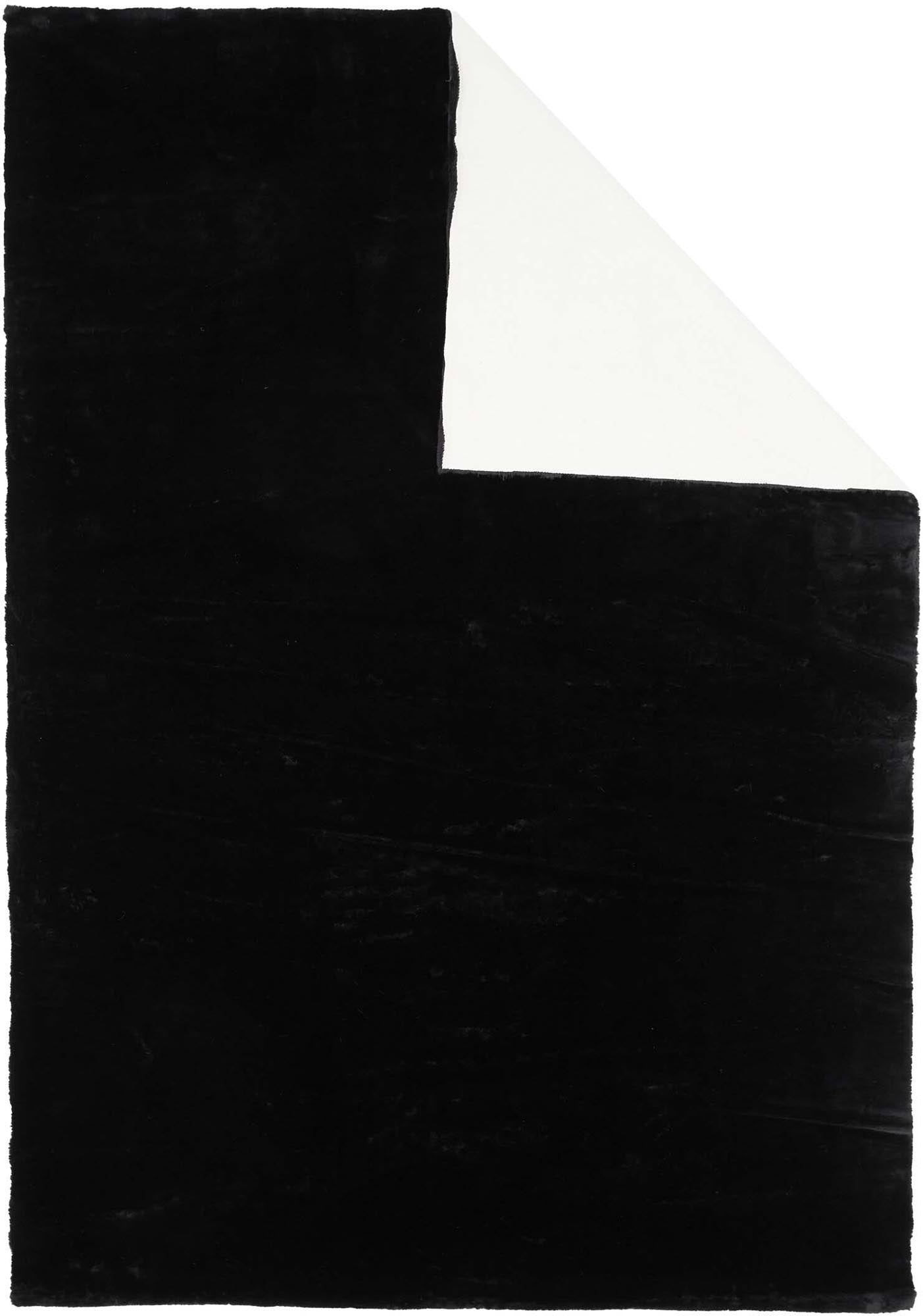 Nina Teppich von Venture Home: Stilvolles Schwarz für jedes Zuhause.