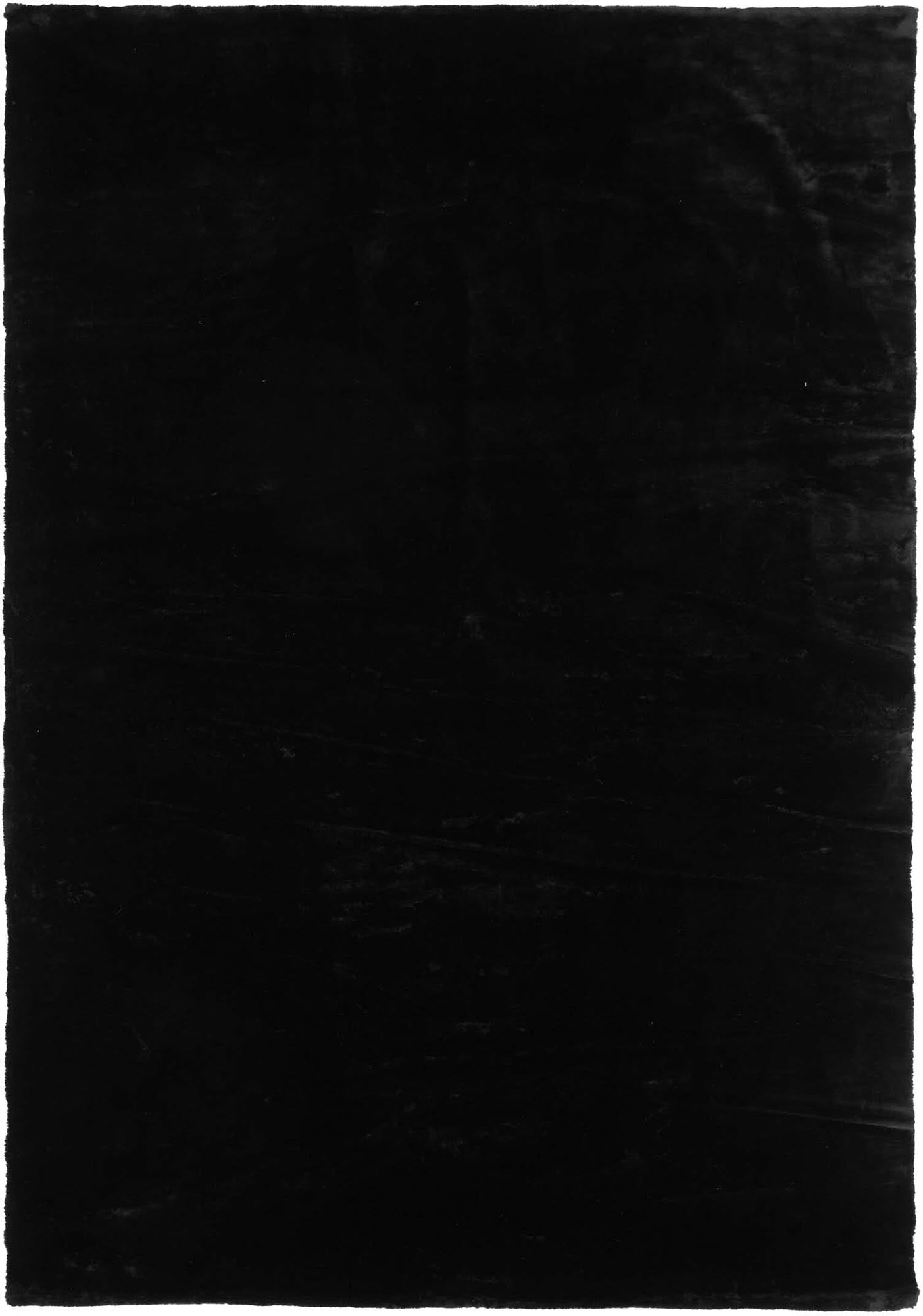 Stilvoller Nina Teppich von Venture Home in edlem Schwarz.