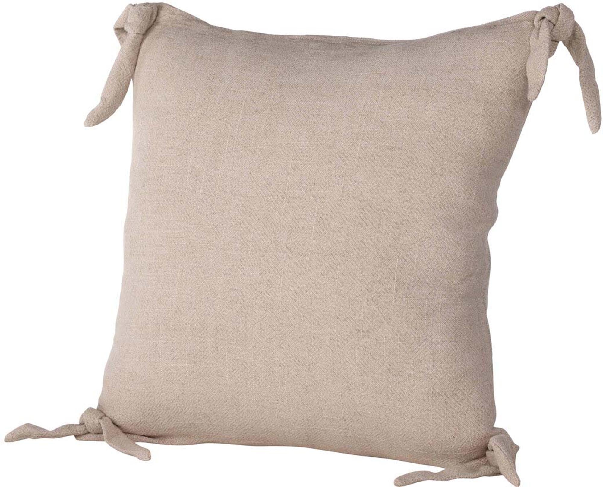 Nora Kissenbezug von Venture Home: Zeitloses Design in sanftem Beige.