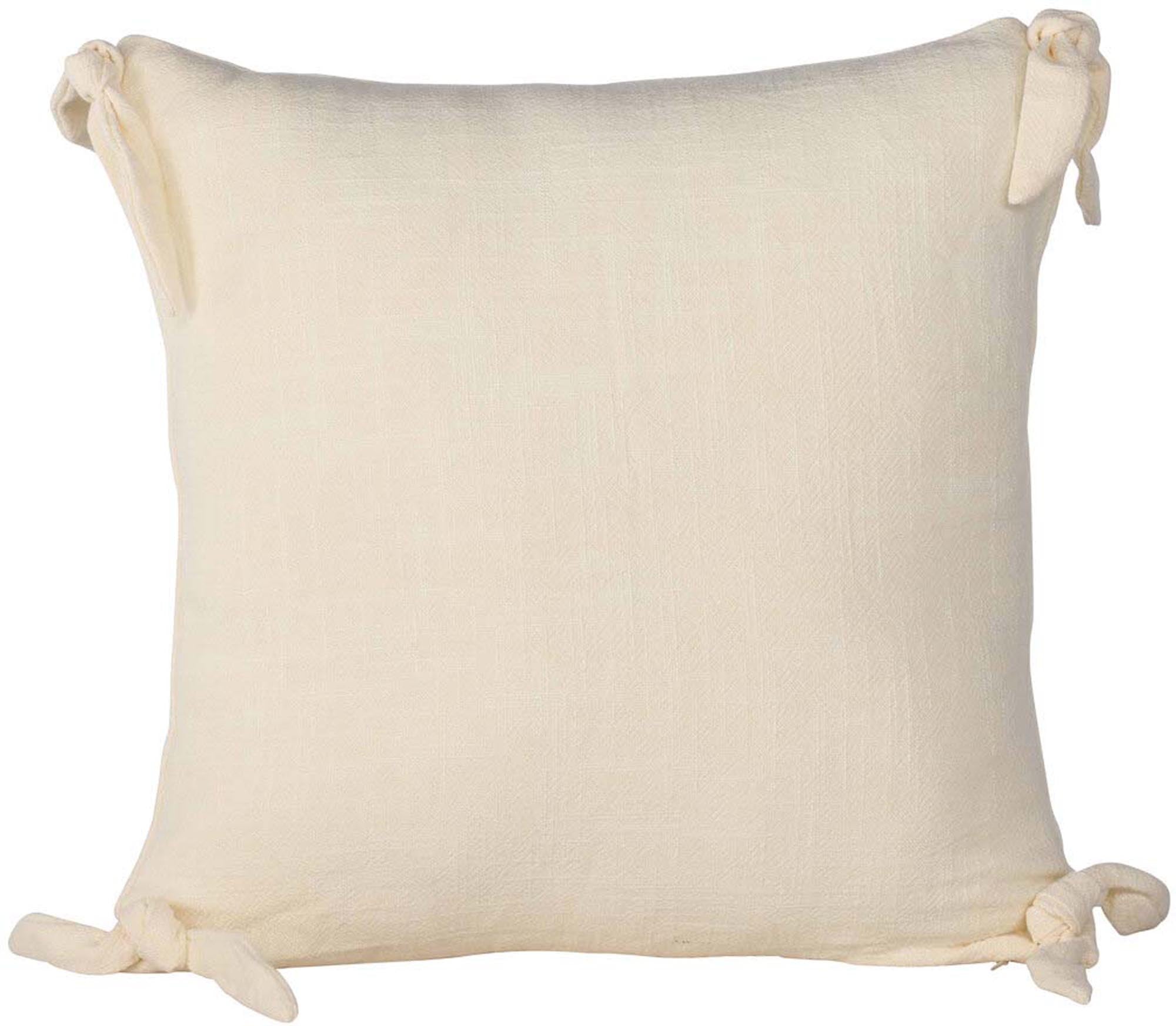 Nora Kissenbezug von Venture Home: Stilvoll in zartem Beige gehalten.