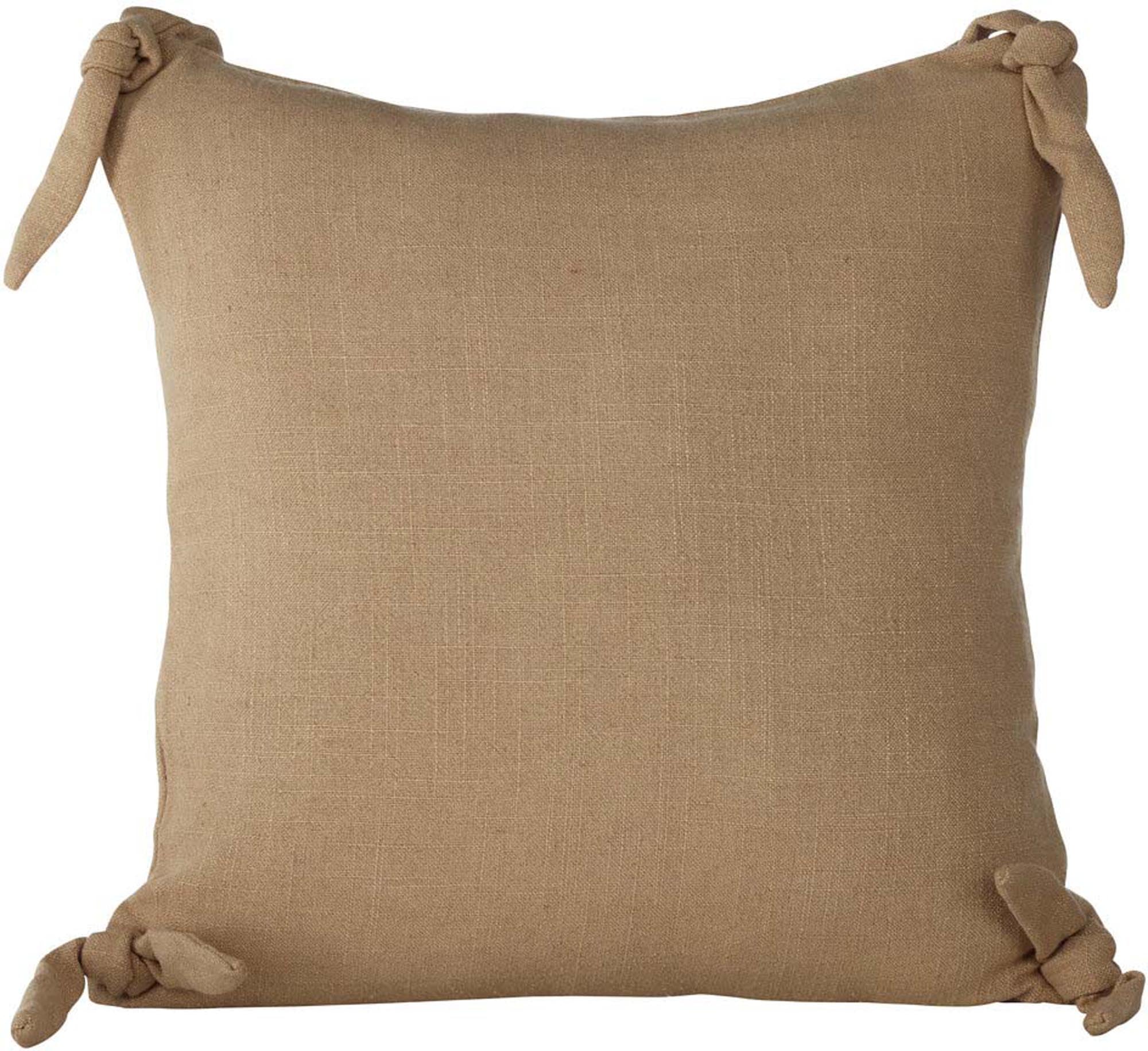 Eleganter Nora Kissenbezug von Venture Home in edlem Beige-Ton.