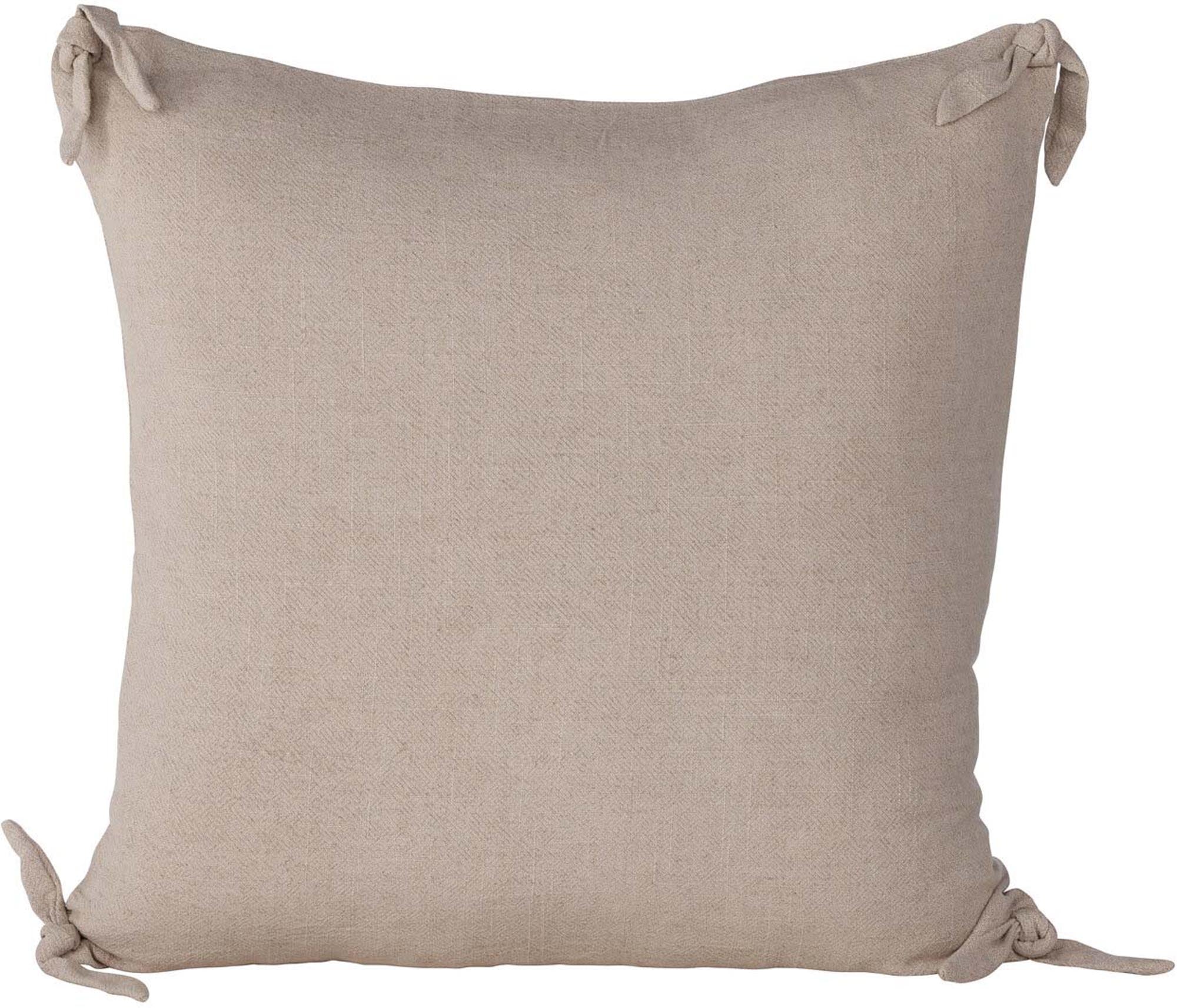 Eleganter Nora Kissenbezug von Venture Home in dezentem Beige.