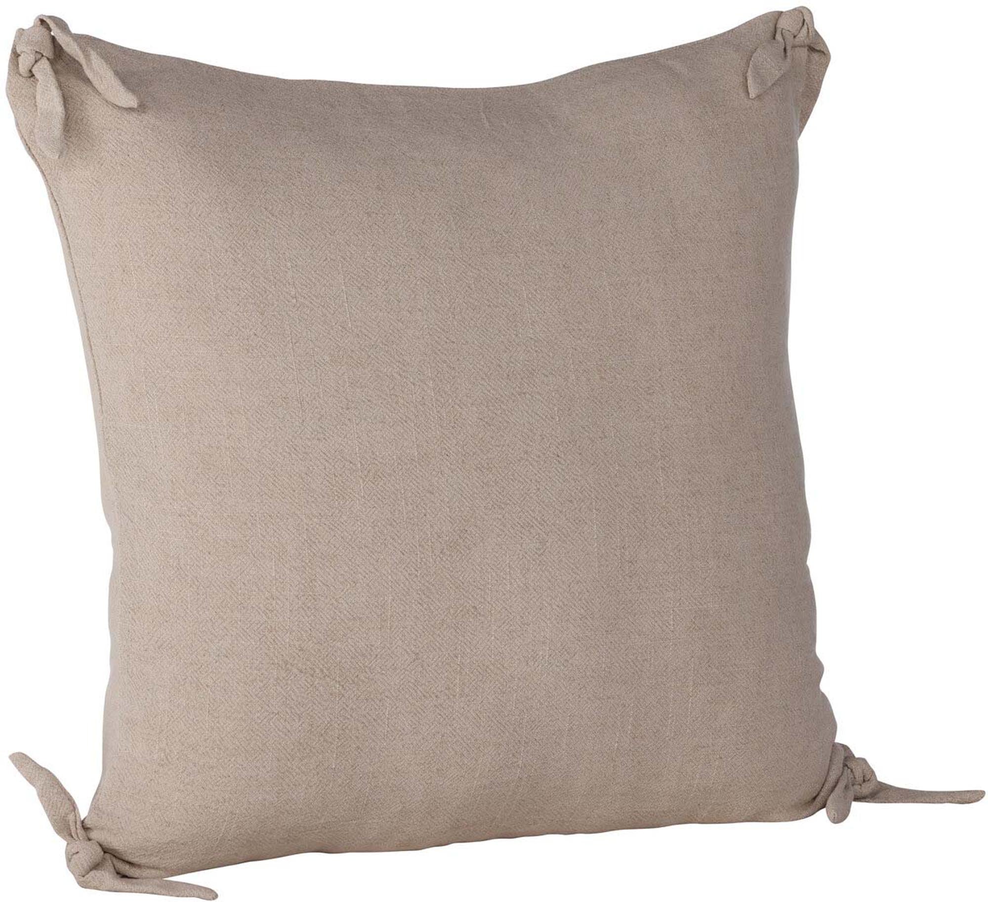 Nora Kissenbezug von Venture Home: Zeitloses Design in sanftem Beige.