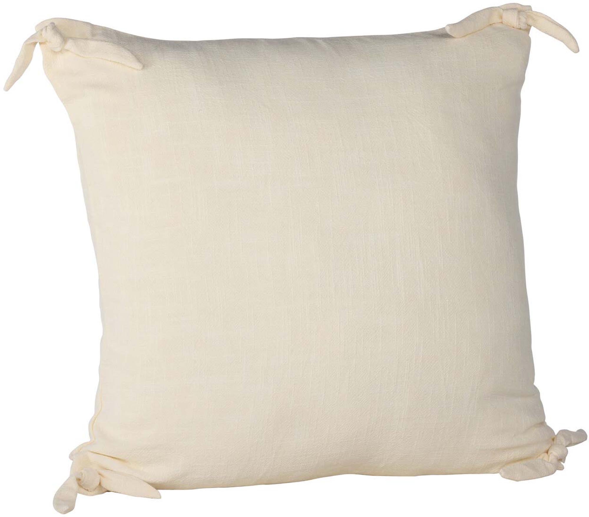 Eleganter Nora Kissenbezug von Venture Home in edlem Beige-Ton.