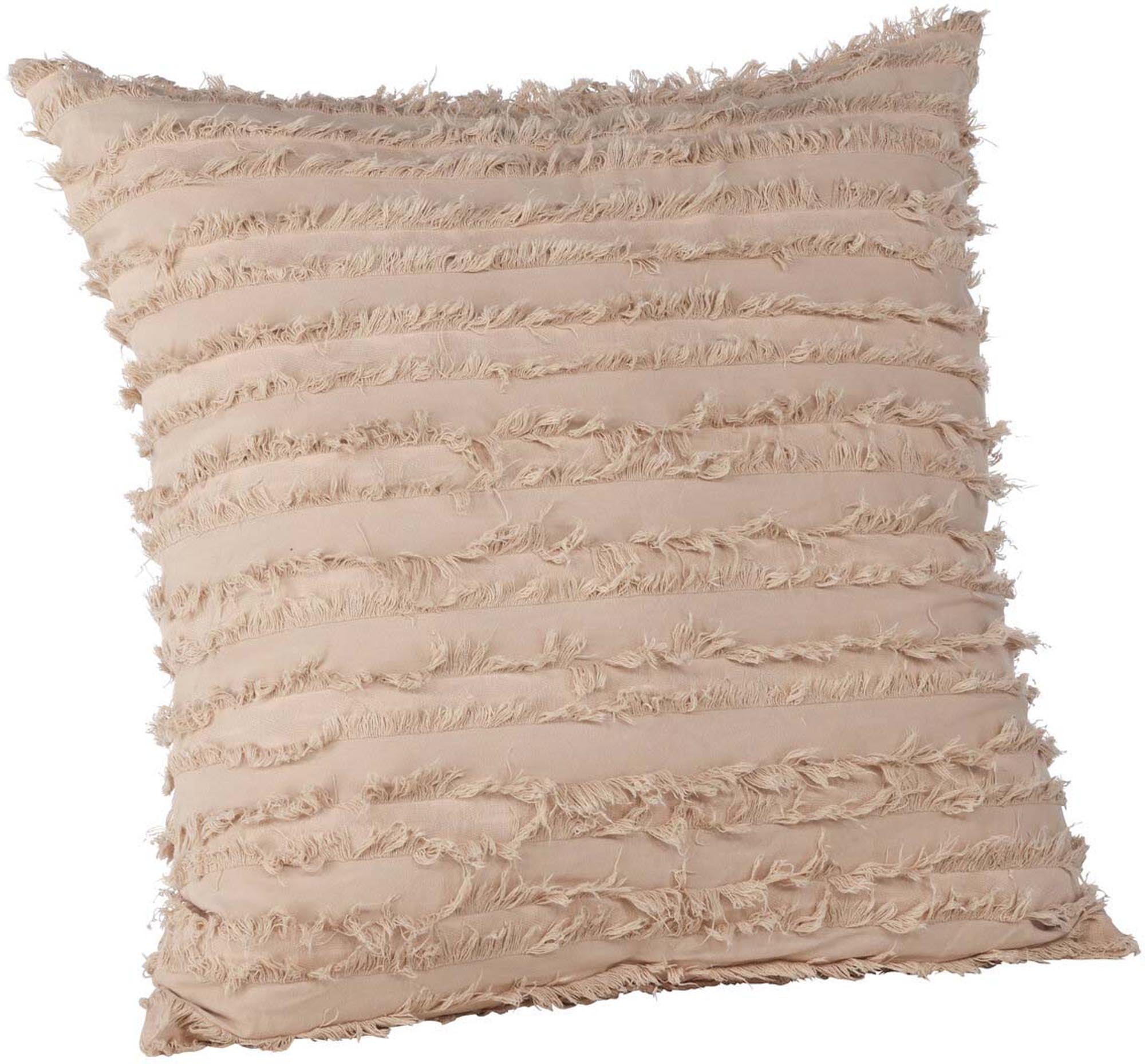 Edith Kissenbezug von Venture Home: Hochwertige Baumwolle, elegantes Wimpern-Design und vielseitige Kombinationsmöglichkeiten für jeden Raum.