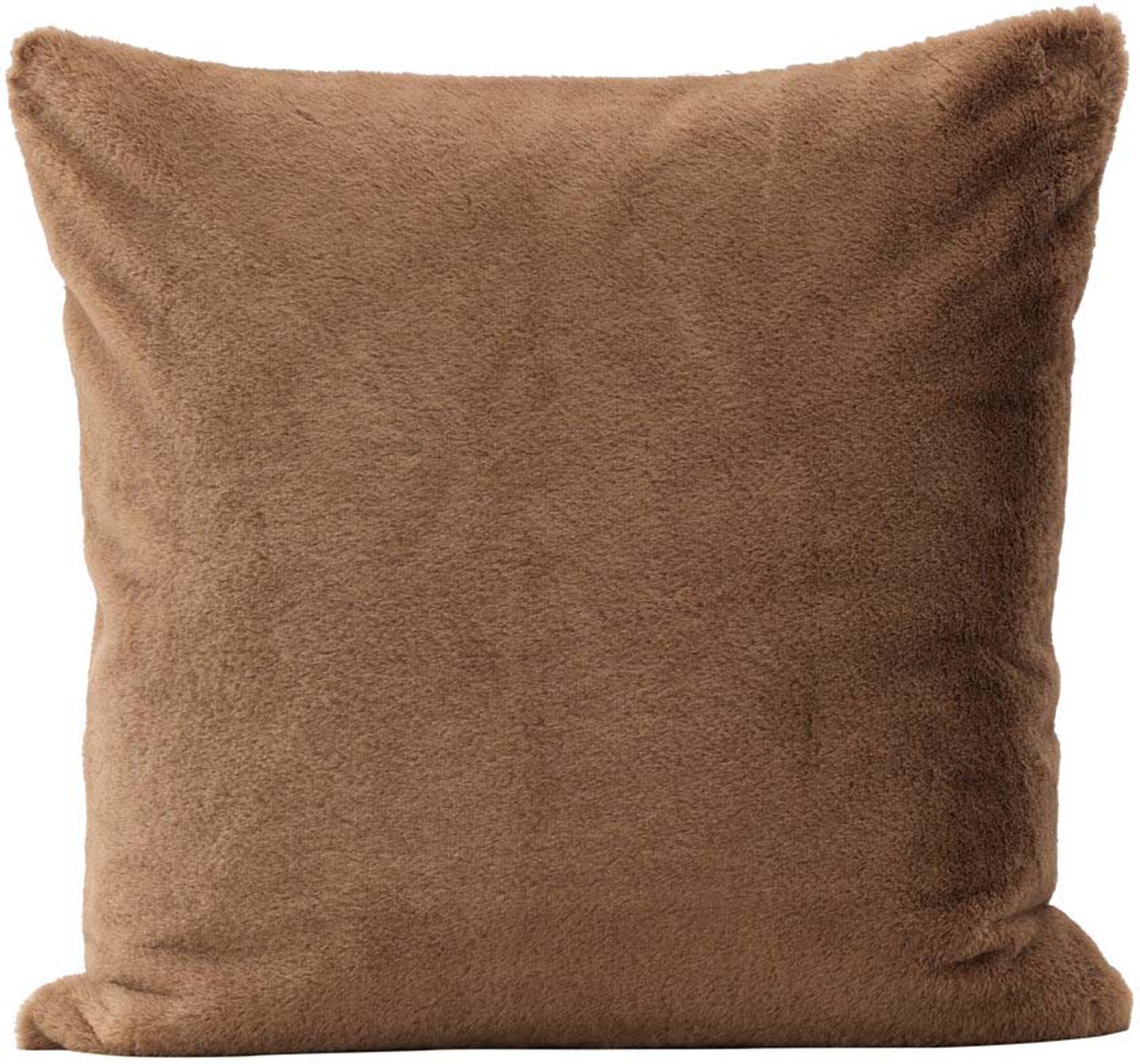 Stilvoller Thea Kissenbezug von Venture Home: Langlebiges Polyester, gemütlicher Look, elegante champagnerfarbene Nuance, ideal für jedes Zuhause.