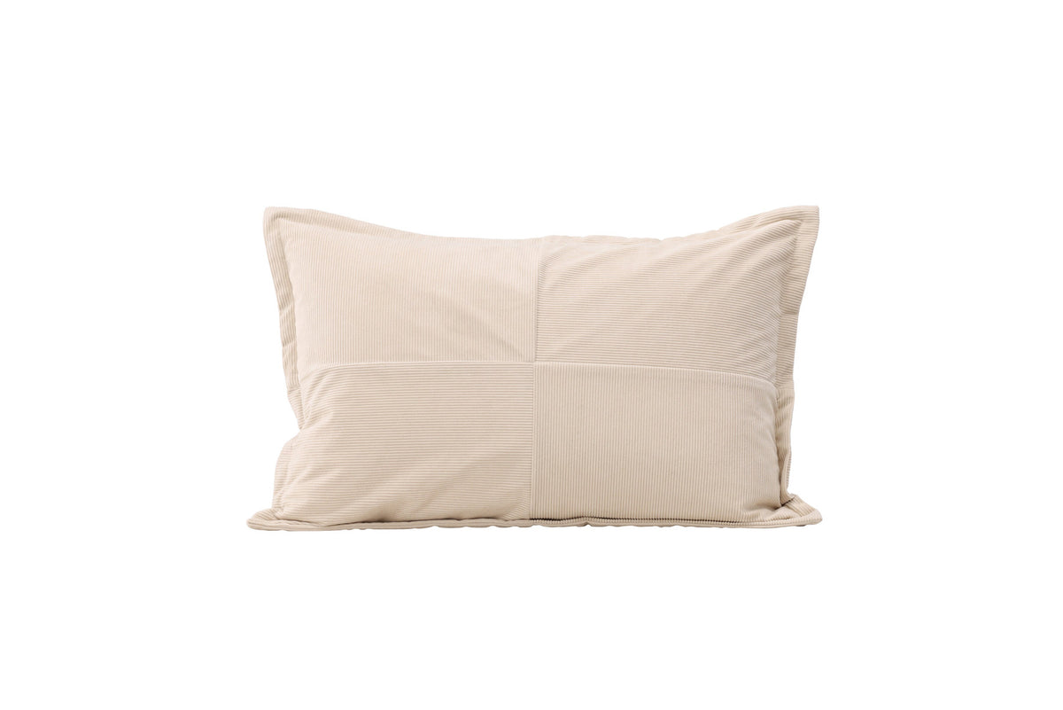 Lykke Kissenbezug in Beige präsentiert im Onlineshop von KAQTU Design AG. Deko Kissenbezug ist von Venture Home