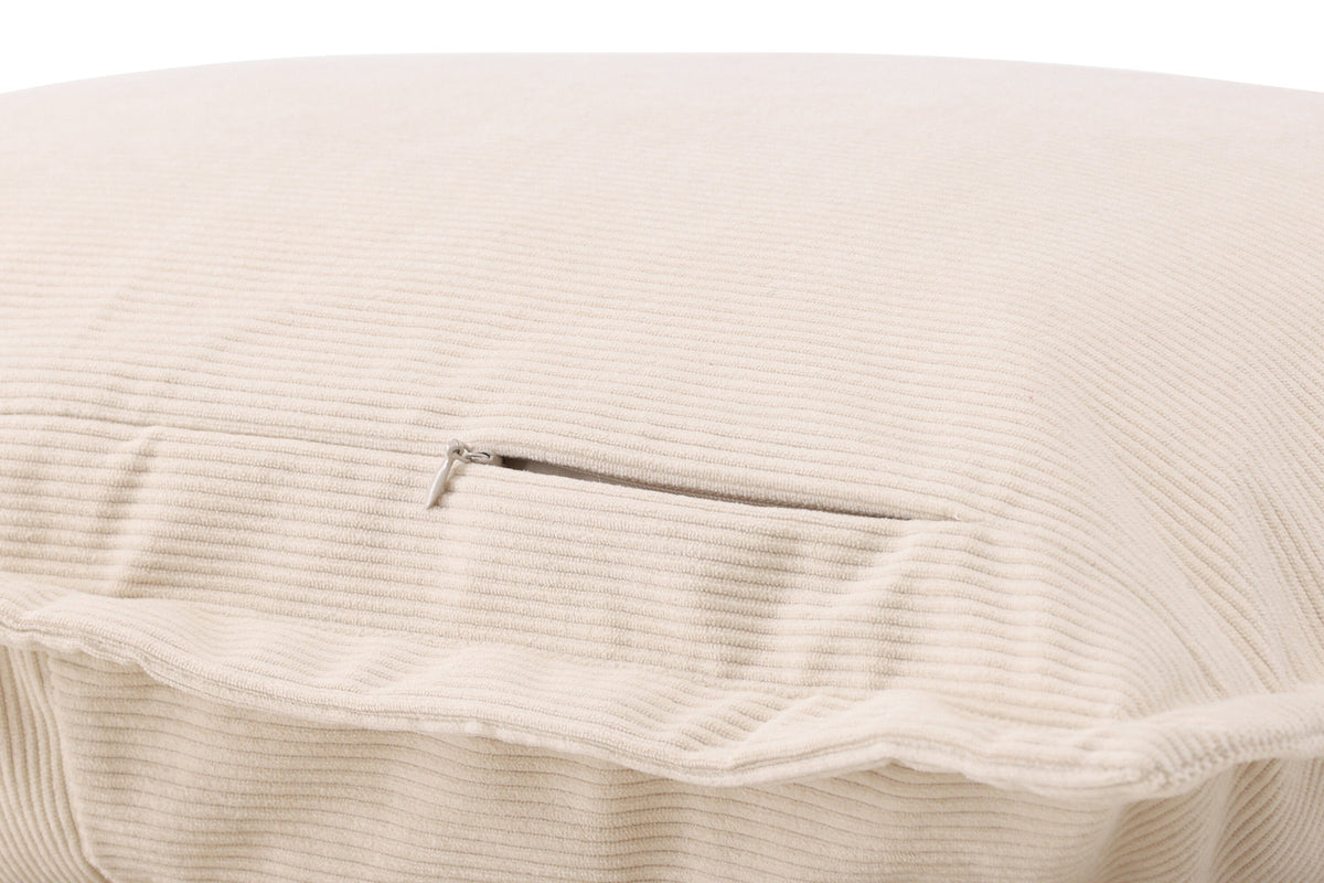 Lykke Kissenbezug in Beige präsentiert im Onlineshop von KAQTU Design AG. Deko Kissenbezug ist von Venture Home