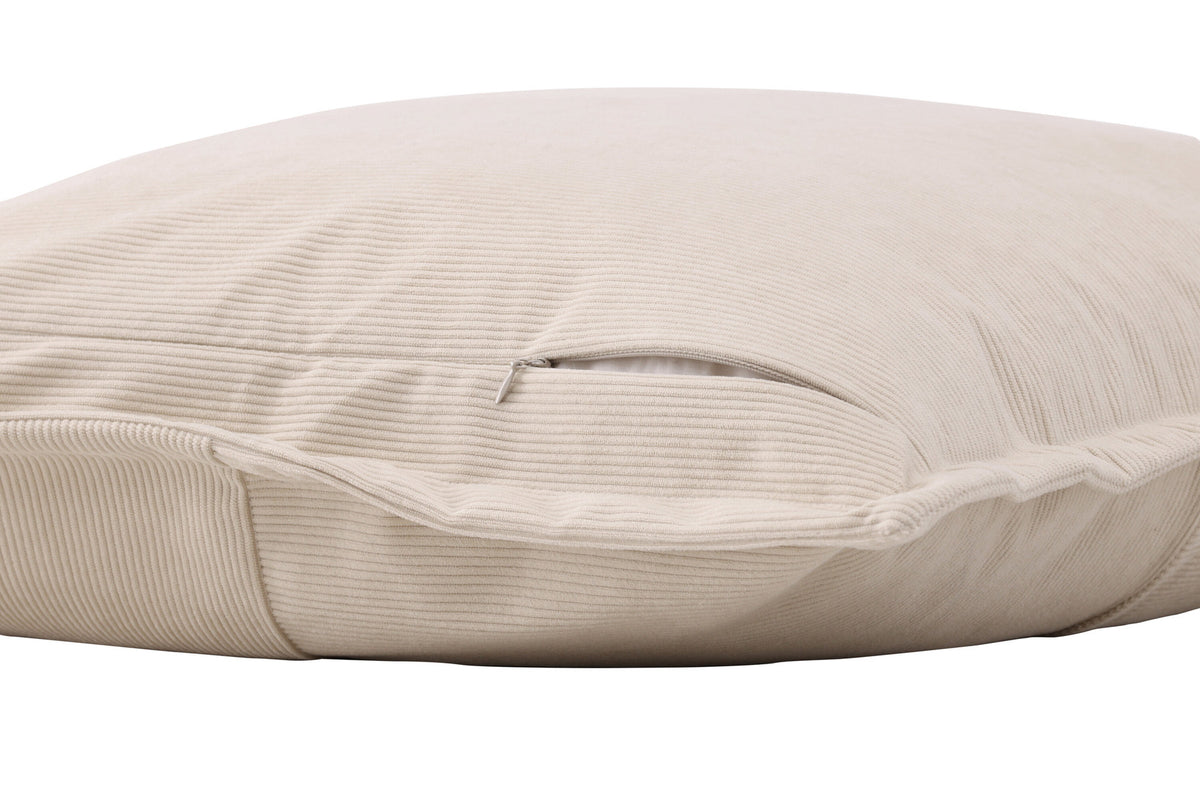 Lykke Kissenbezug in Beige präsentiert im Onlineshop von KAQTU Design AG. Deko Kissenbezug ist von Venture Home