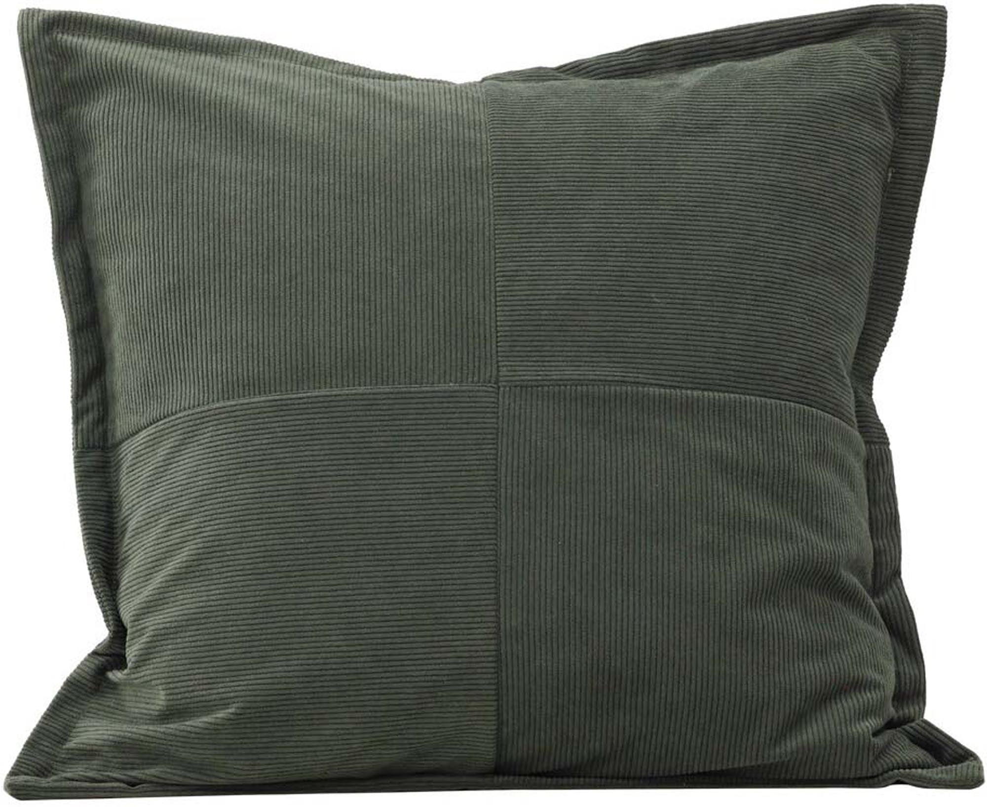 Lykke Kissenbezug: Eleganter Samt in Beige, langlebig und pflegeleicht, für stilvolle Akzente im Wohn- und Schlafzimmer.