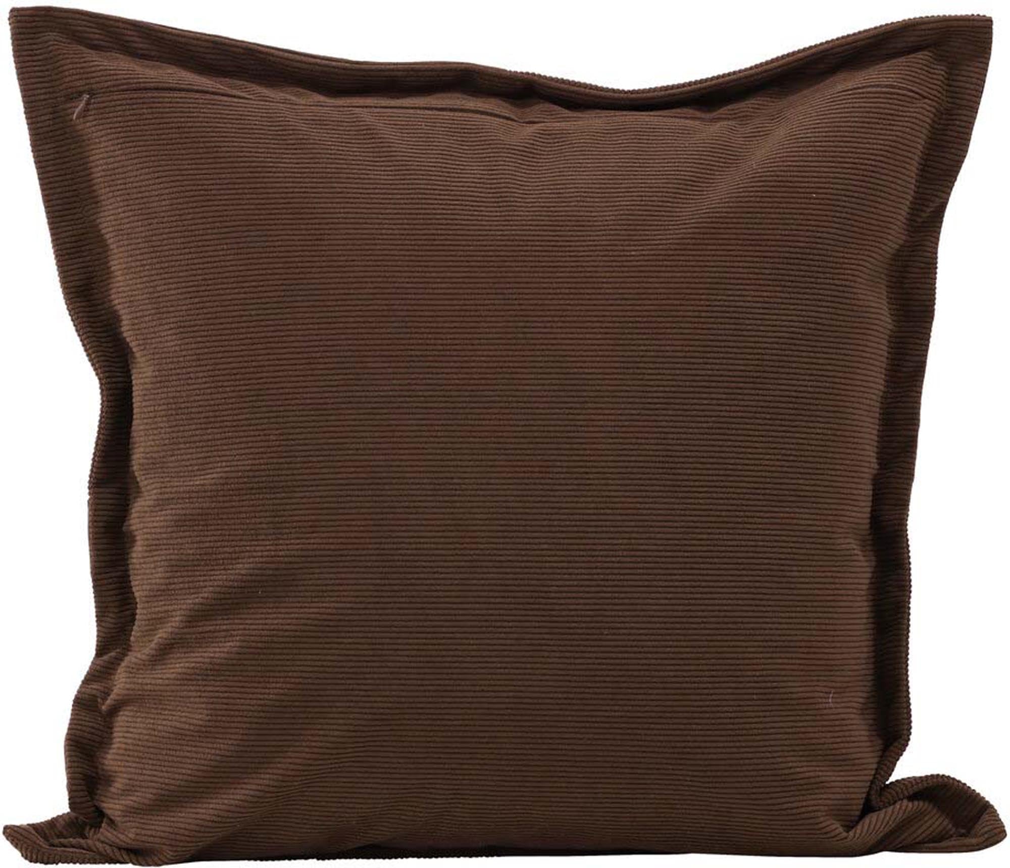 Verleihen Sie Ihrem Wohnraum mit dem Lykke Kissenbezug von Venture Home eine stilvolle Note. Aus hochwertigem Samt in Beige, pflegeleicht und langlebig.