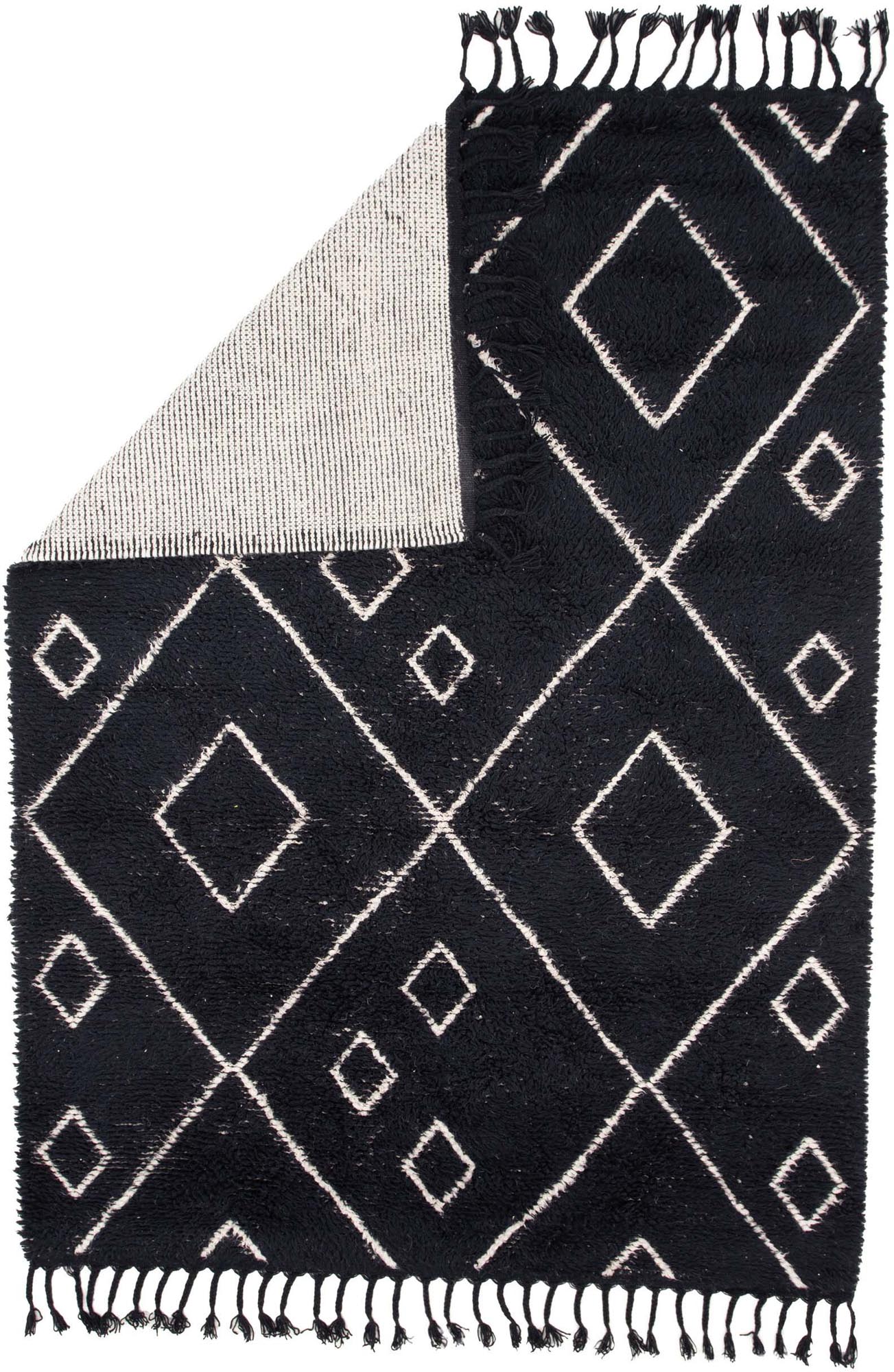 Eleganter David Teppich von Venture Home in stilvollem Graphit.