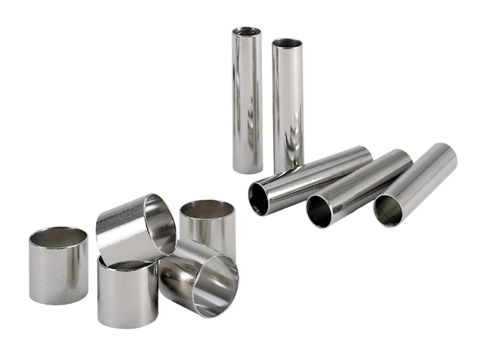 Edelstahl-Rohrform Ø 2,1cm, L 10cm: Vielseitig für süsse & herzhafte Speisen. Robust, hitzebeständig, spülmaschinenfest. Perfekt für Hobbybäcker.