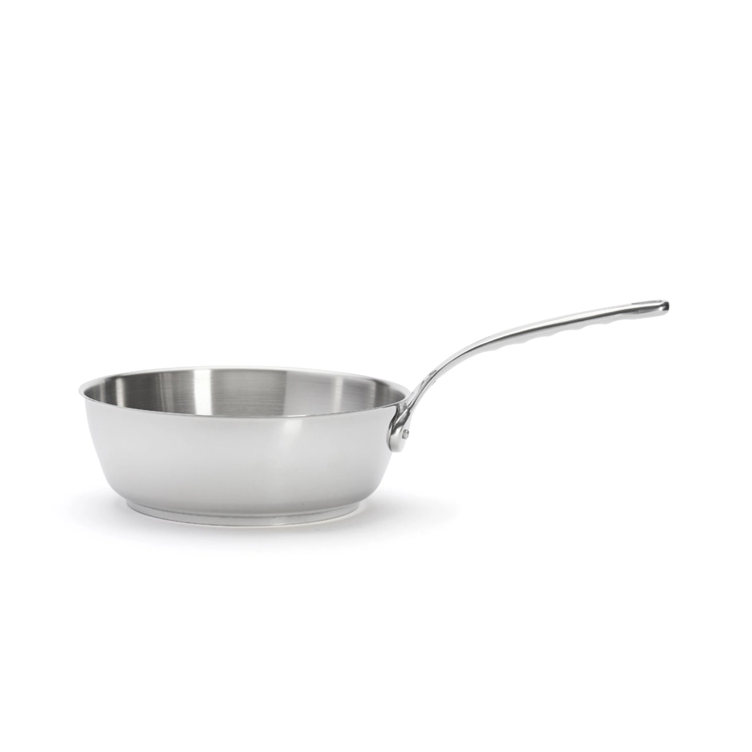 Hellgrauer gepolsterter Form Barstuhl mit Armlehne, 75 cm hoch, aus Stahl und Ultra Leder von Normann Copenhagen.