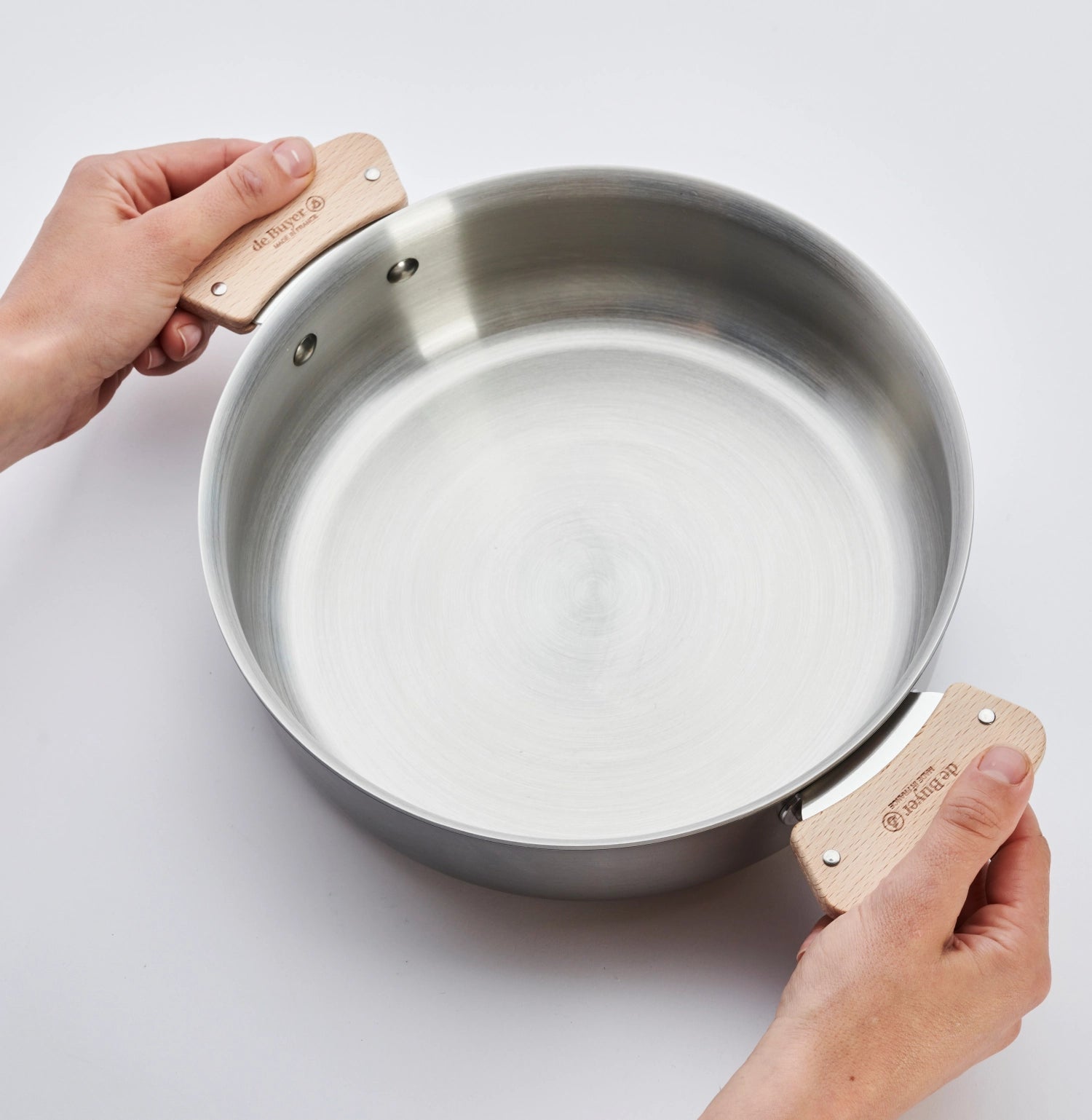 2 Set Alchimy Loqy Handle amovible de Beech Wood