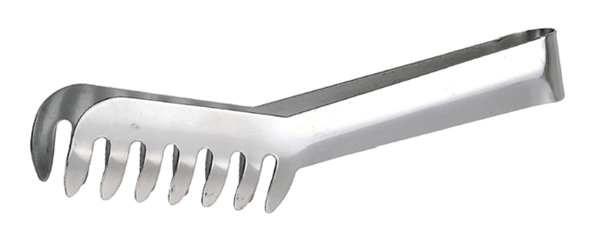 Elegante 20cm Spaghettizange von de Buyer: Edelstahl, ergonomisch, spülmaschinenfest. Perfekt für Pasta-Liebhaber!