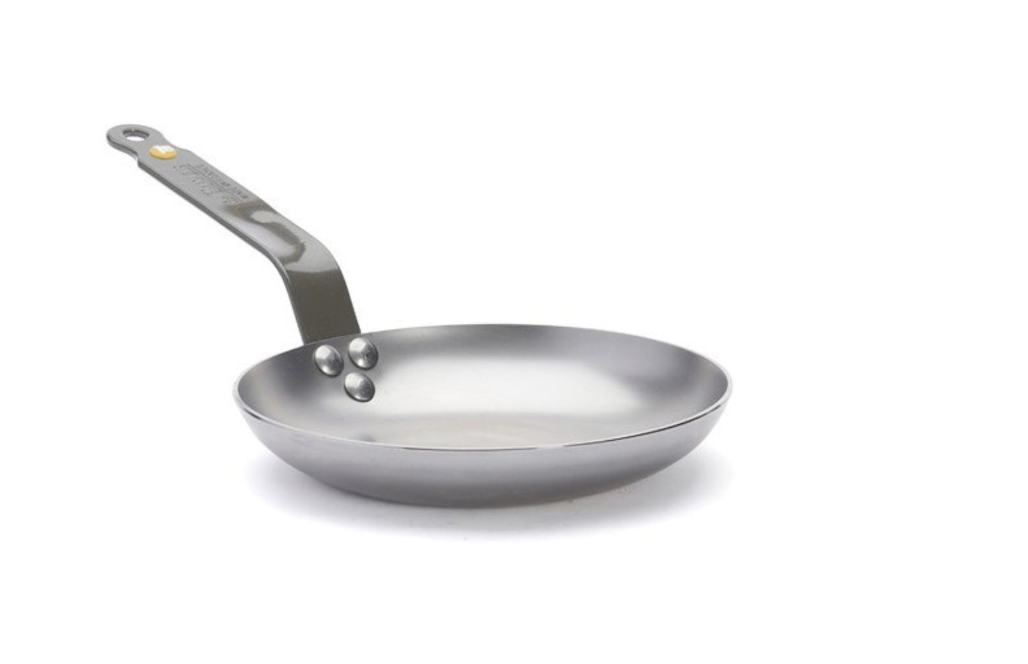 MINERAL B ELEMENT Omelettepfanne von de Buyer, 28 cm Durchmesser, ideal für Induktion, robustes Material für perfekte Bratergebnisse.