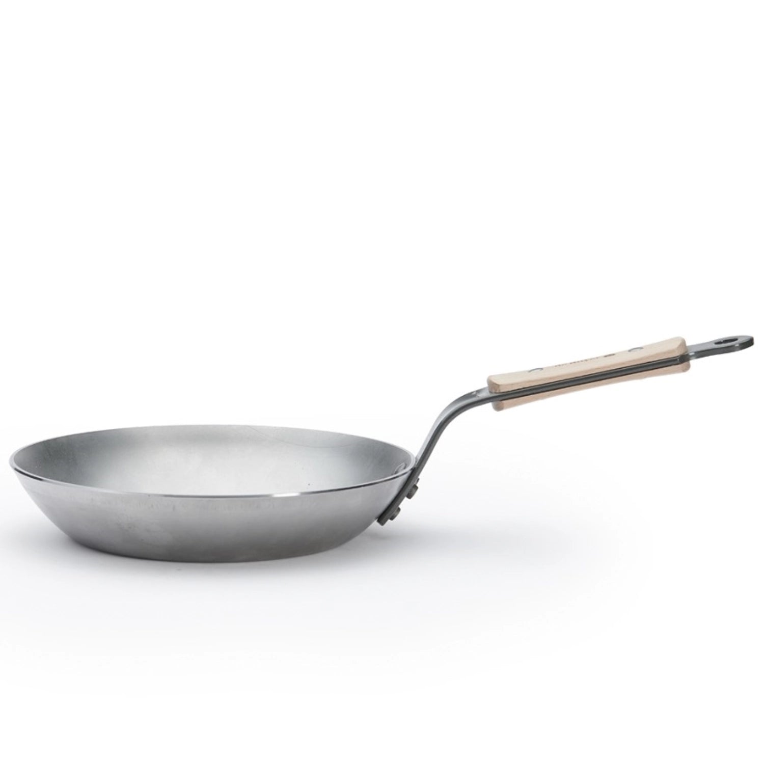 Hochwertige 20 cm Bratpfanne aus der MINERAL B ELEMENT Serie von de Buyer, ideal für präzises Braten und langlebigen Einsatz in der Küche.