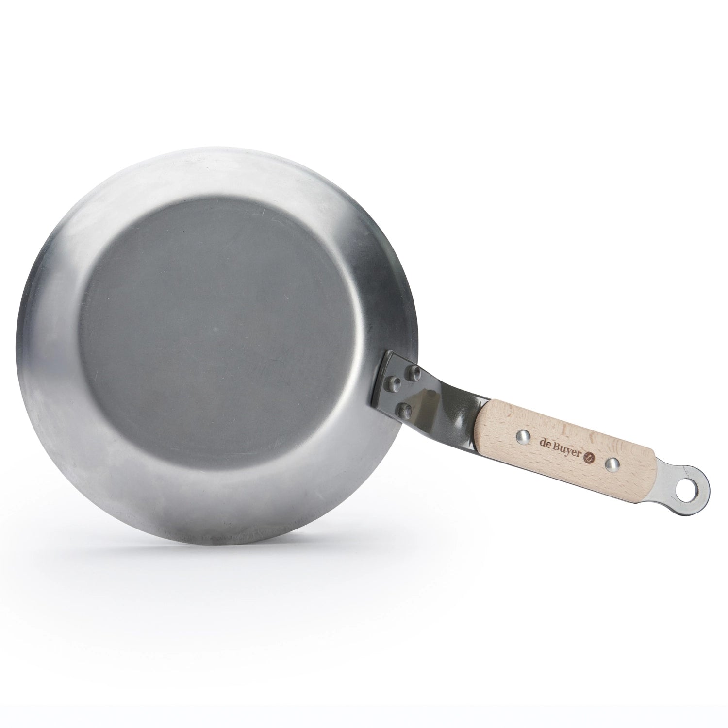 Hochwertige 20 cm Bratpfanne aus der MINERAL B ELEMENT Serie von de Buyer, ideal für präzises Braten und kreative Kochideen.