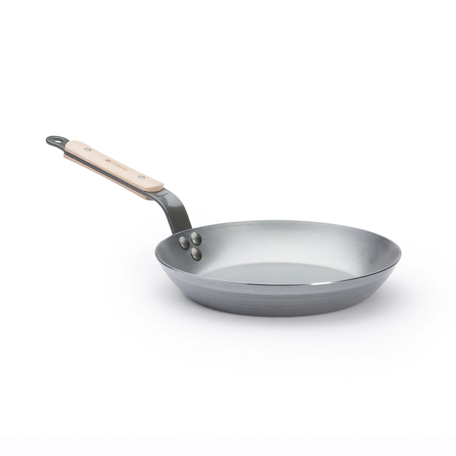 Hochwertige 24 cm Bratpfanne aus der MINERAL B ELEMENT Serie von de Buyer, perfekt für vielseitige Kochanwendungen und langlebigen Genuss.