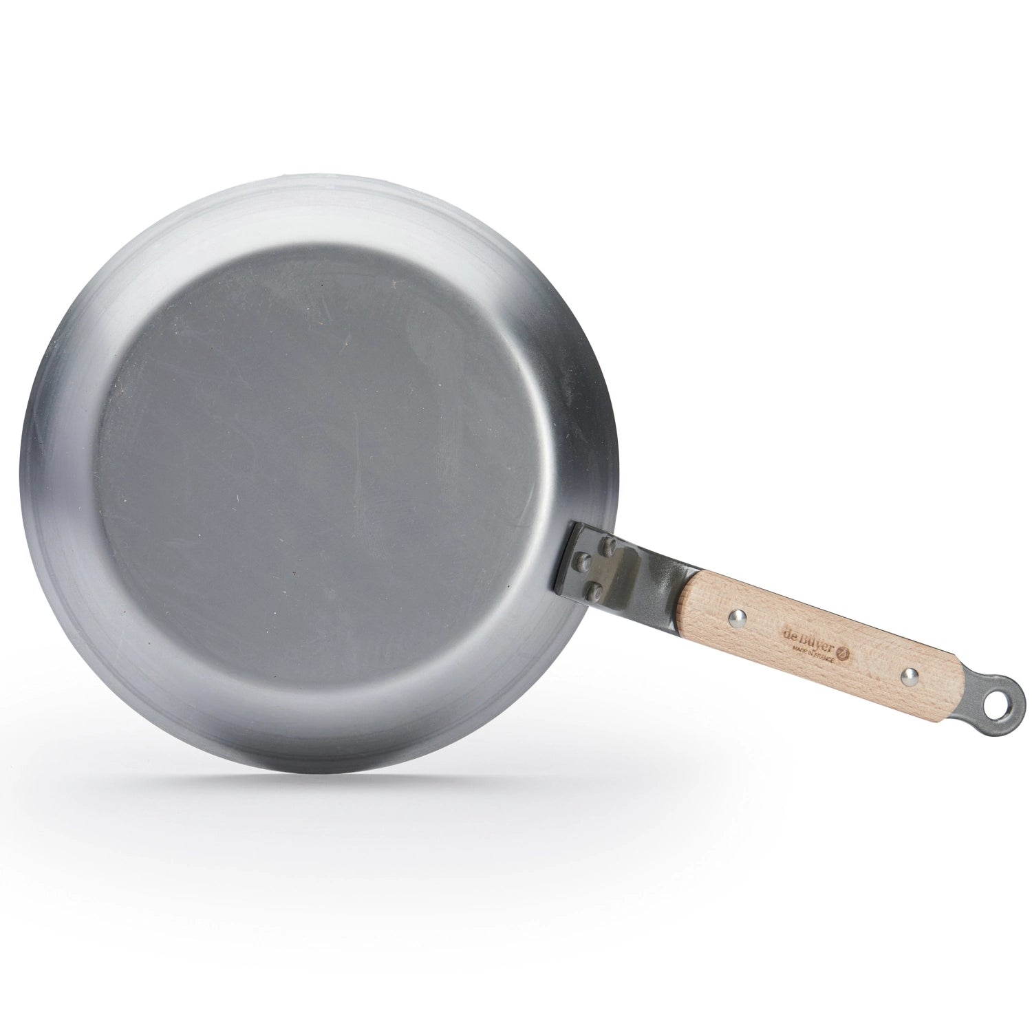Hochwertige 24 cm Bratpfanne aus der MINERAL B ELEMENT Serie von de Buyer, perfekt für vielseitige Kochanwendungen und langlebige Nutzung.