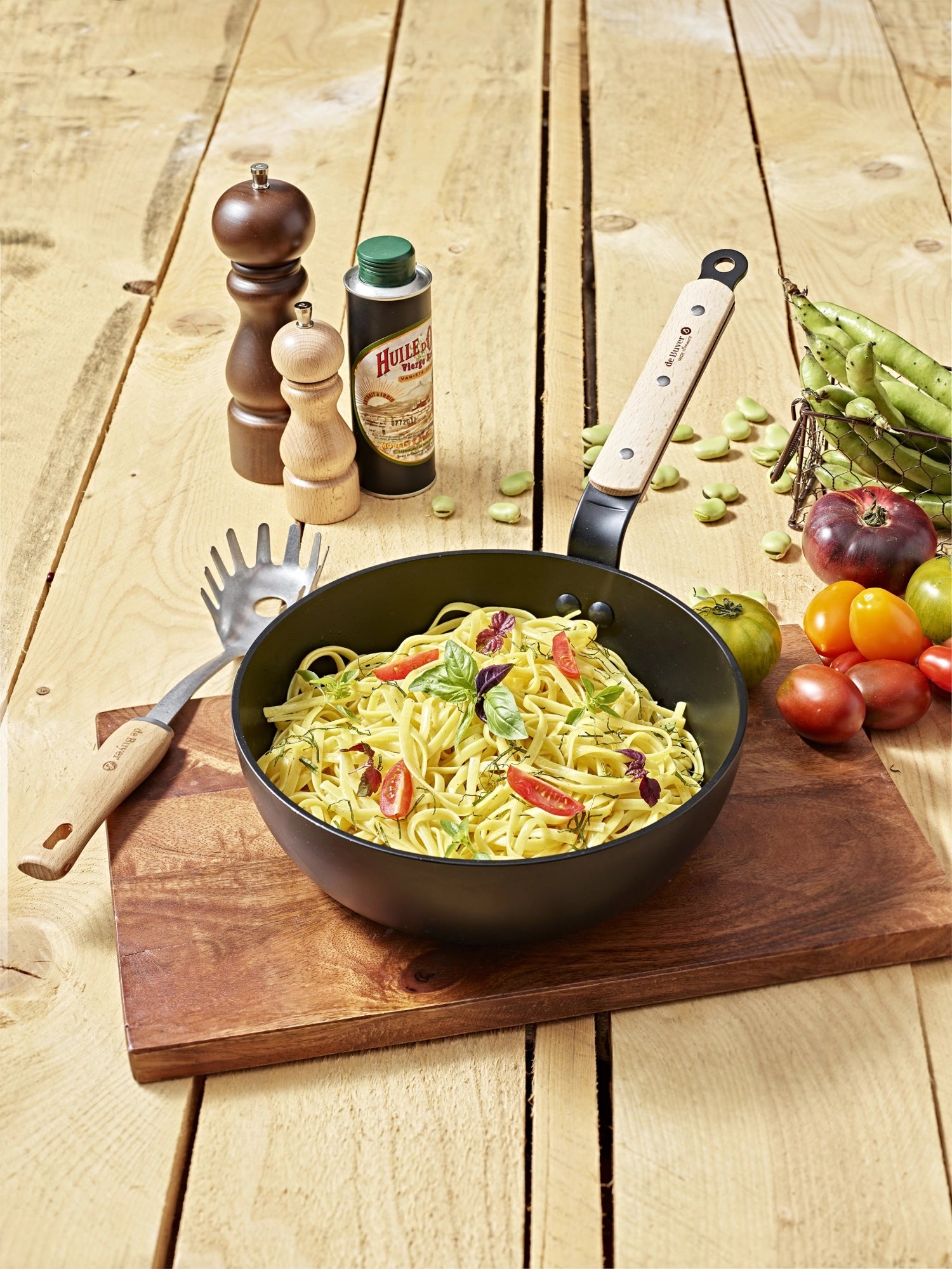 Choc B Bois Sauteuse Induction Ø 28cm