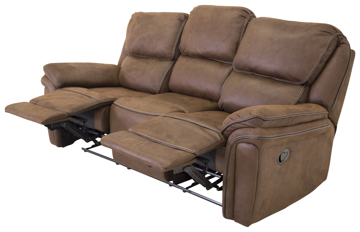 Saranda Sofa in Braun präsentiert im Onlineshop von KAQTU Design AG. 3er Sofa ist von Venture Home