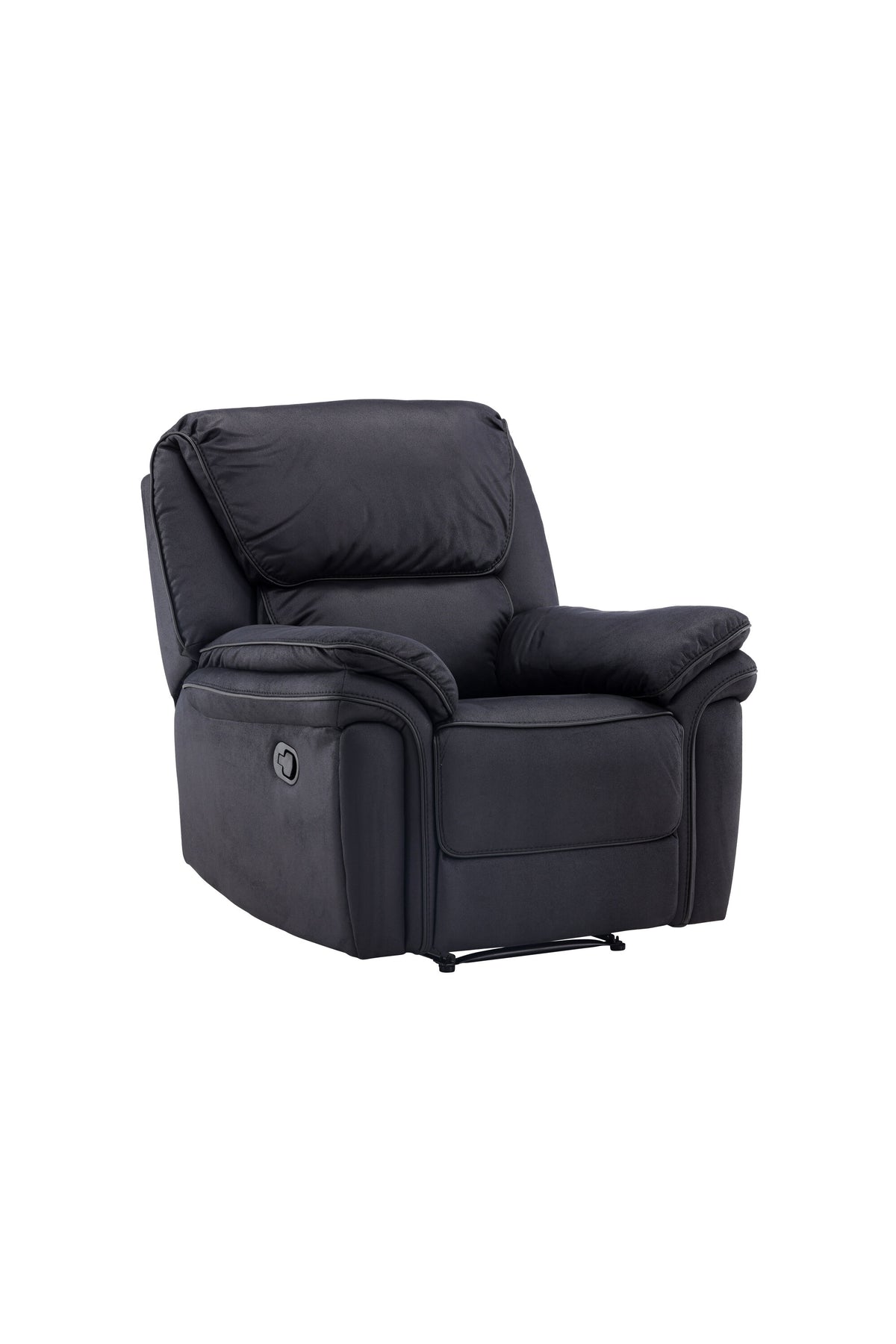 Saranda Liegesofa in Schwarz präsentiert im Onlineshop von KAQTU Design AG. Sessel mit Armlehnen ist von Venture Home