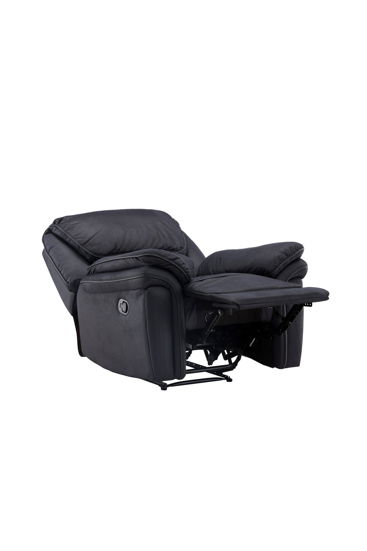 Saranda Liegesofa in Schwarz präsentiert im Onlineshop von KAQTU Design AG. Sessel mit Armlehnen ist von Venture Home