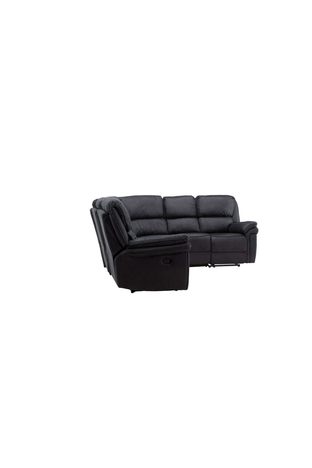 Saranda Liegesofa in Schwarz präsentiert im Onlineshop von KAQTU Design AG. Ecksofa ist von Venture Home
