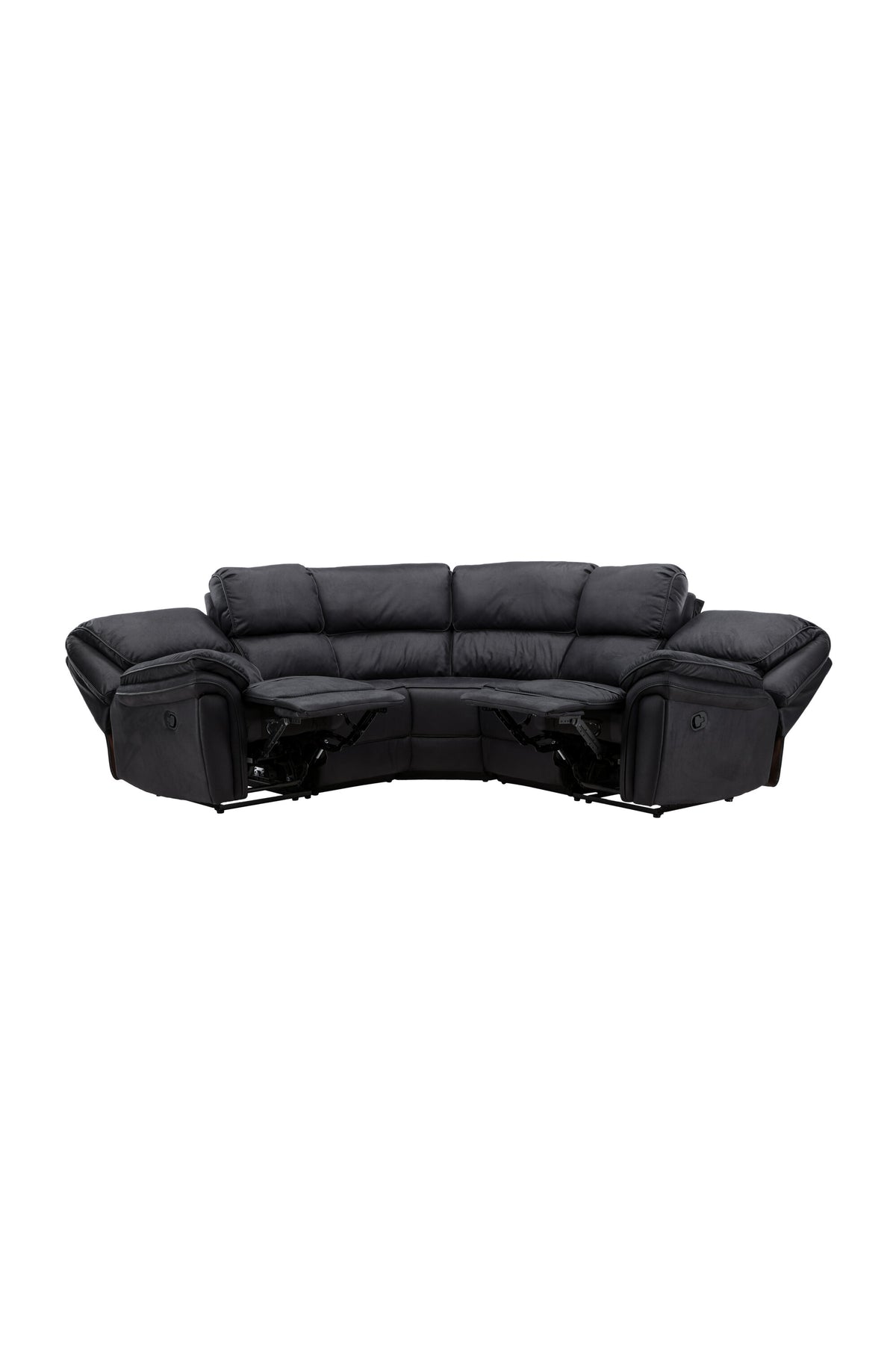 Saranda Liegesofa in Schwarz präsentiert im Onlineshop von KAQTU Design AG. Ecksofa ist von Venture Home