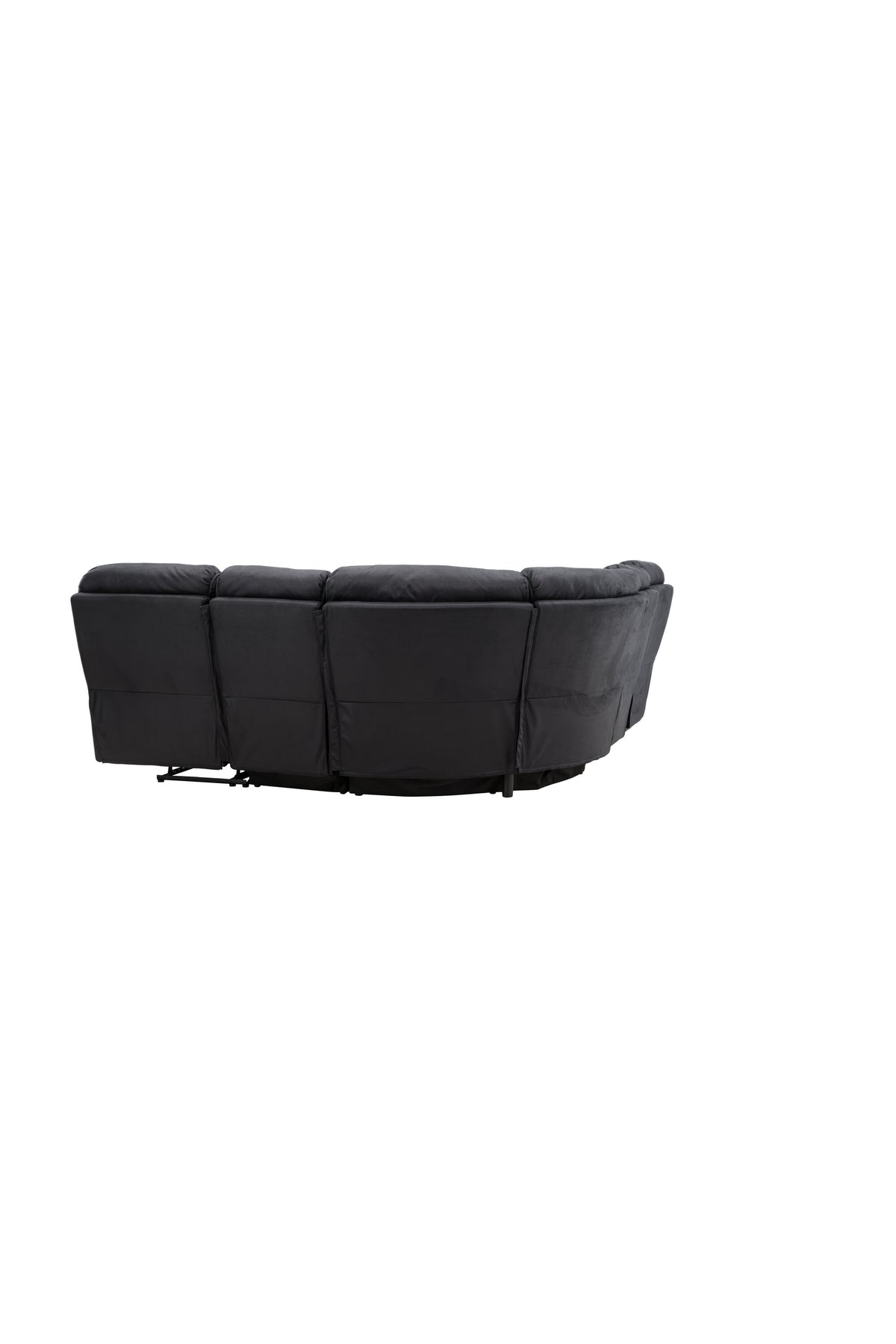 Saranda Liegesofa in Schwarz präsentiert im Onlineshop von KAQTU Design AG. Ecksofa ist von Venture Home