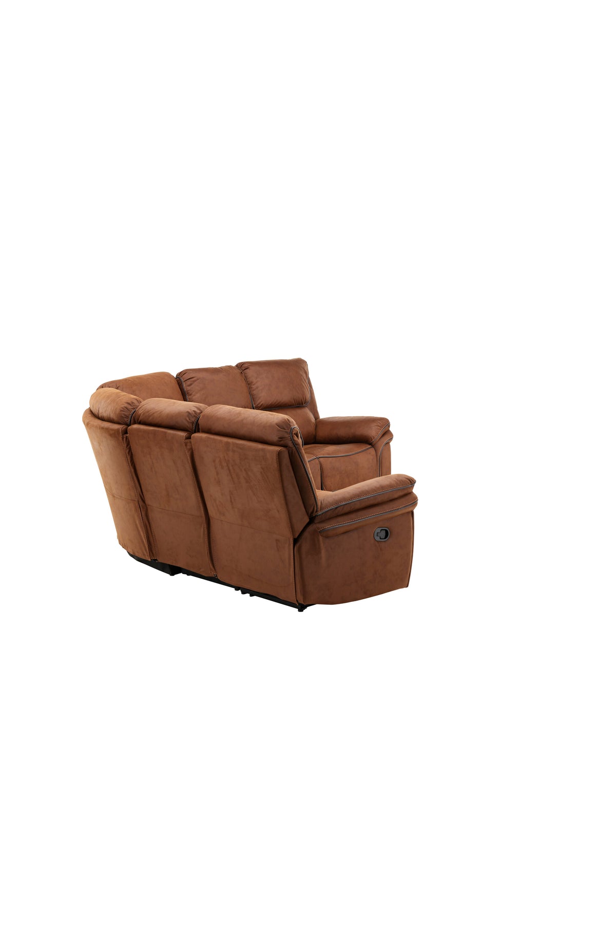 Saranda Sofa in Braun präsentiert im Onlineshop von KAQTU Design AG. Ecksofa ist von Venture Home