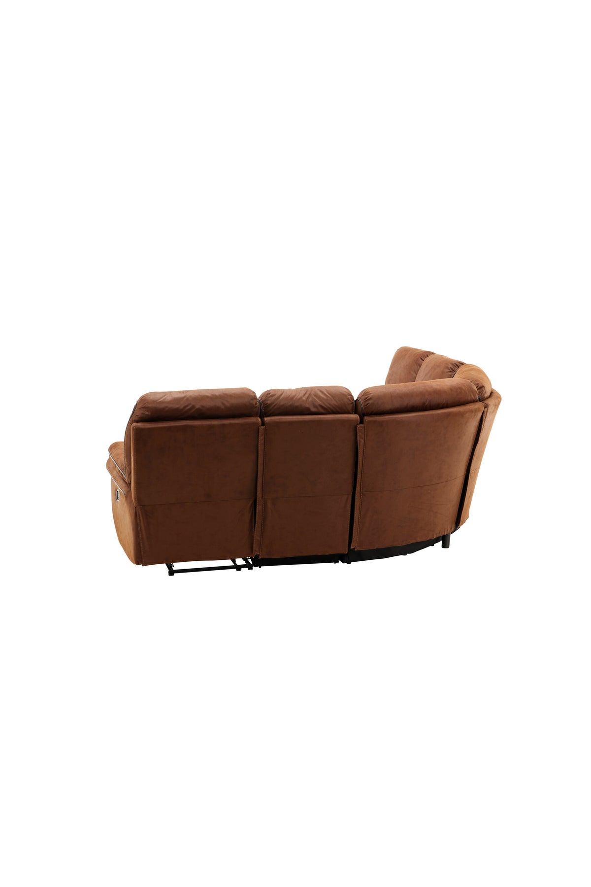 Saranda Sofa in Braun präsentiert im Onlineshop von KAQTU Design AG. Ecksofa ist von Venture Home