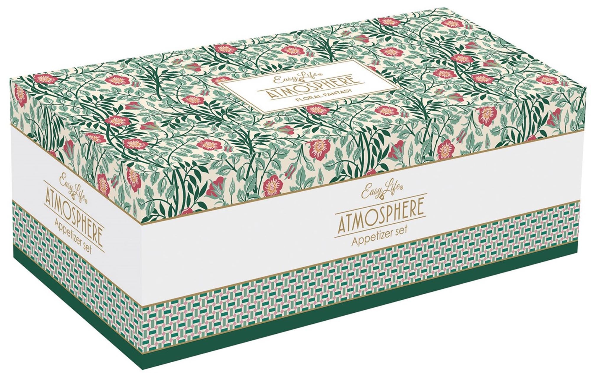 Floral Fantasy Appetizer Set mit 4 Schälchen, 29x13cm