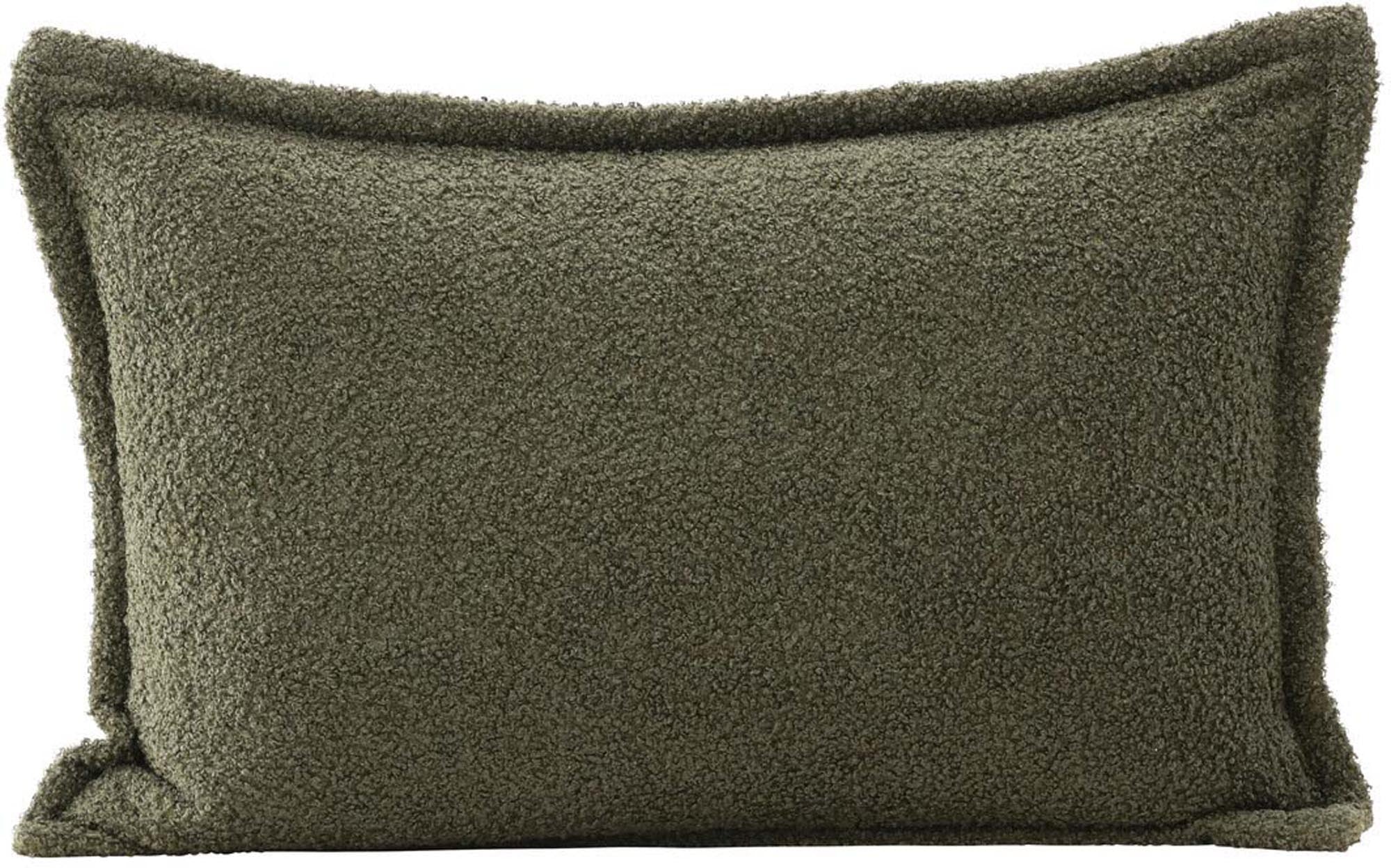 Tuva Kissenbezug: Weiches Teddy-Feeling, vielseitige Farben, eleganter Reissverschluss für gemütliche Wohnakzente.